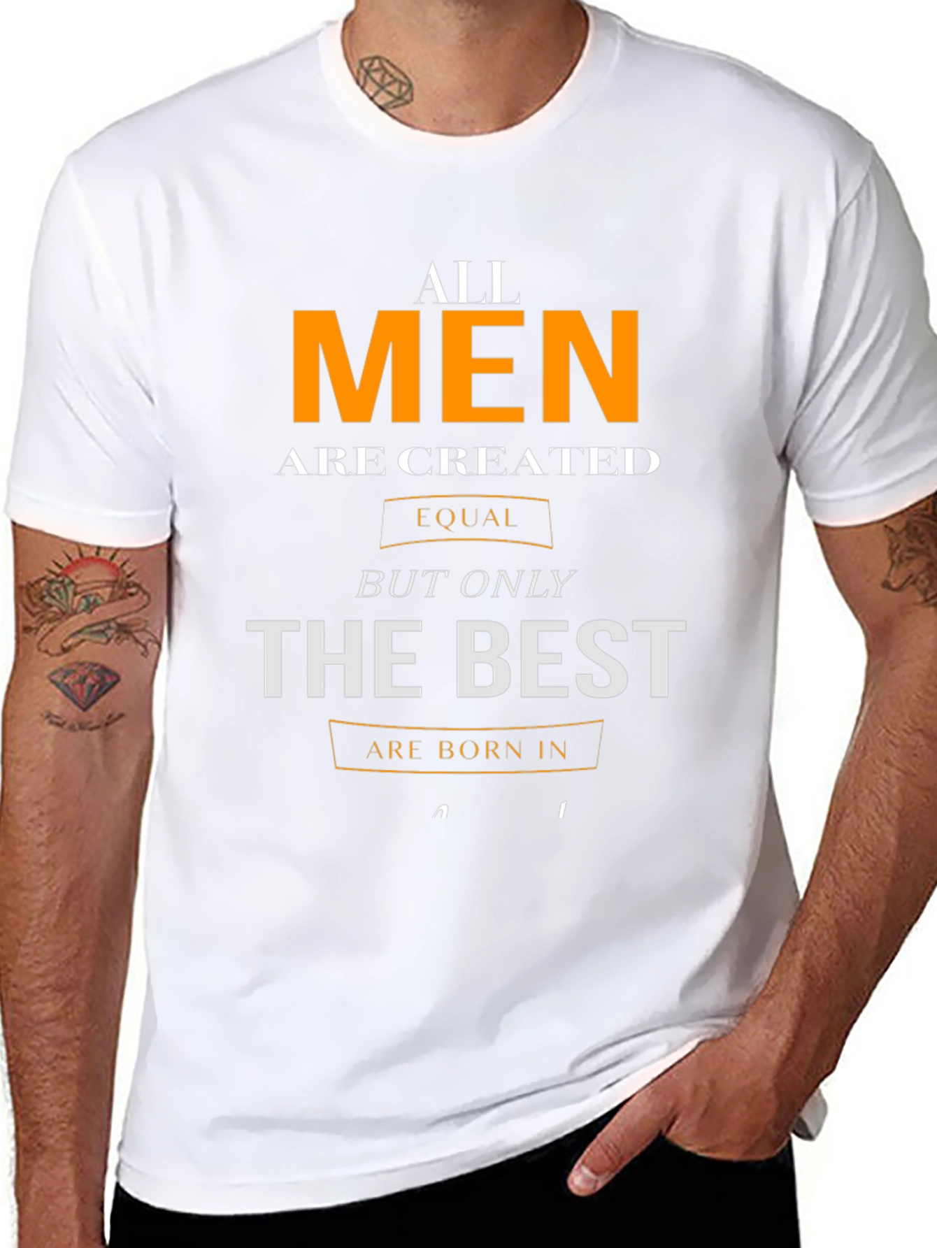 All Men Are Created Equal Graphic T-Shirt