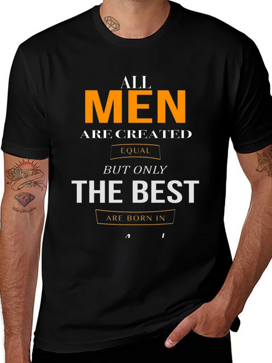 All Men Are Created Equal Graphic T-Shirt