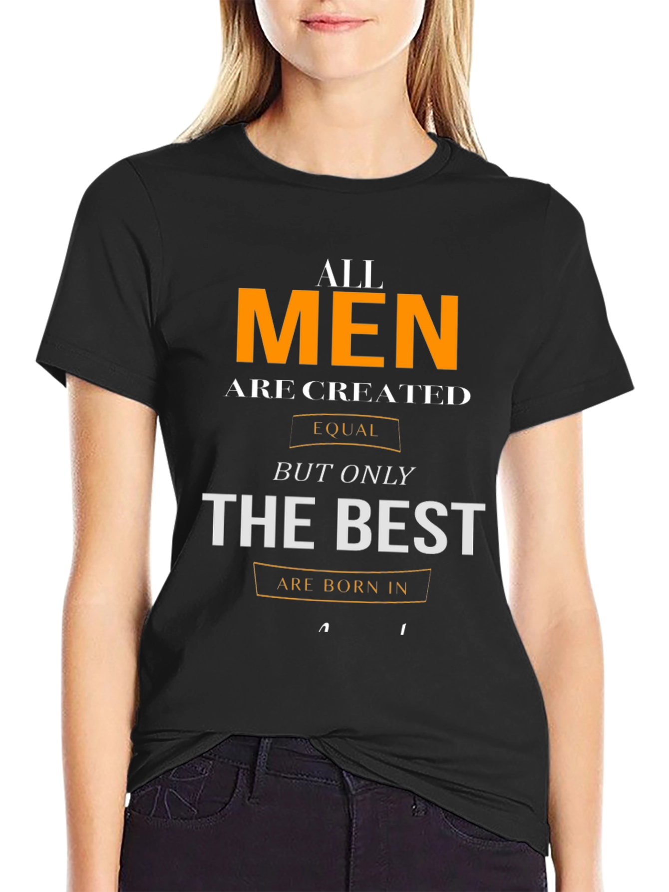 All Men Are Created Equal Graphic T-Shirt