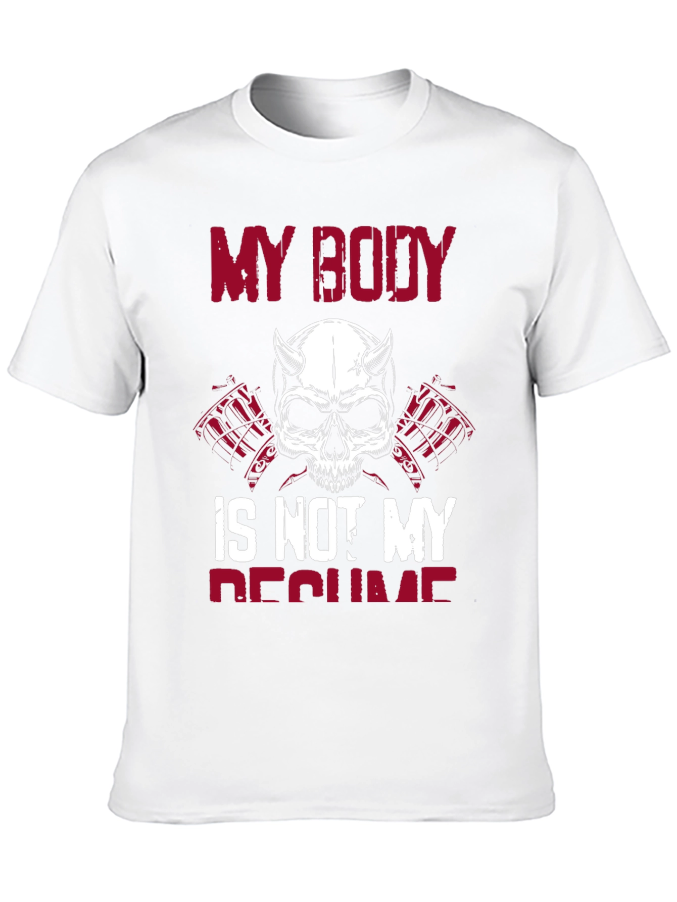 My Body Is Not My Resume Graphic Tee
