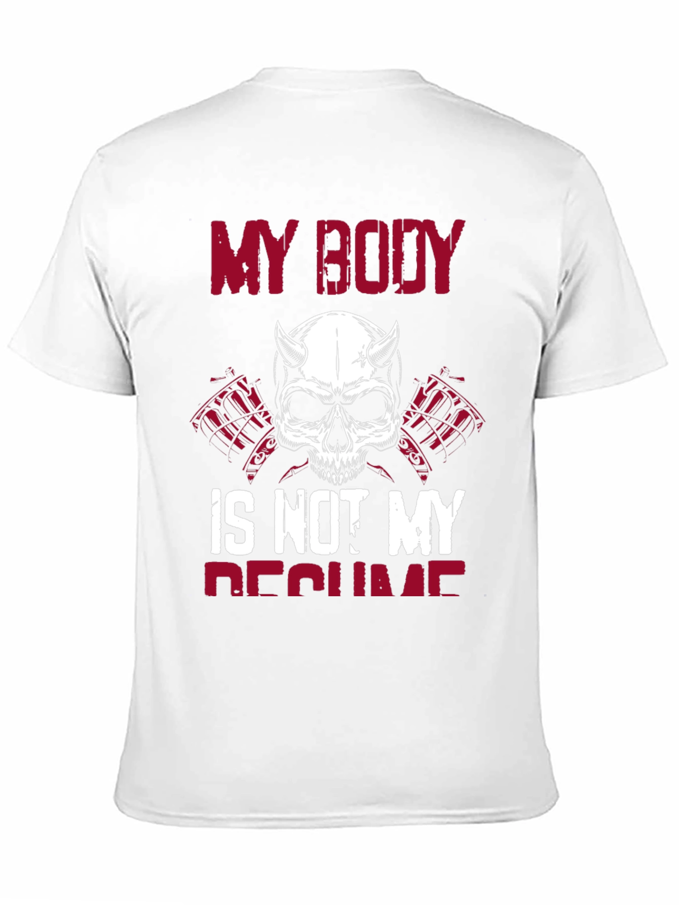 My Body Is Not My Resume Graphic Tee