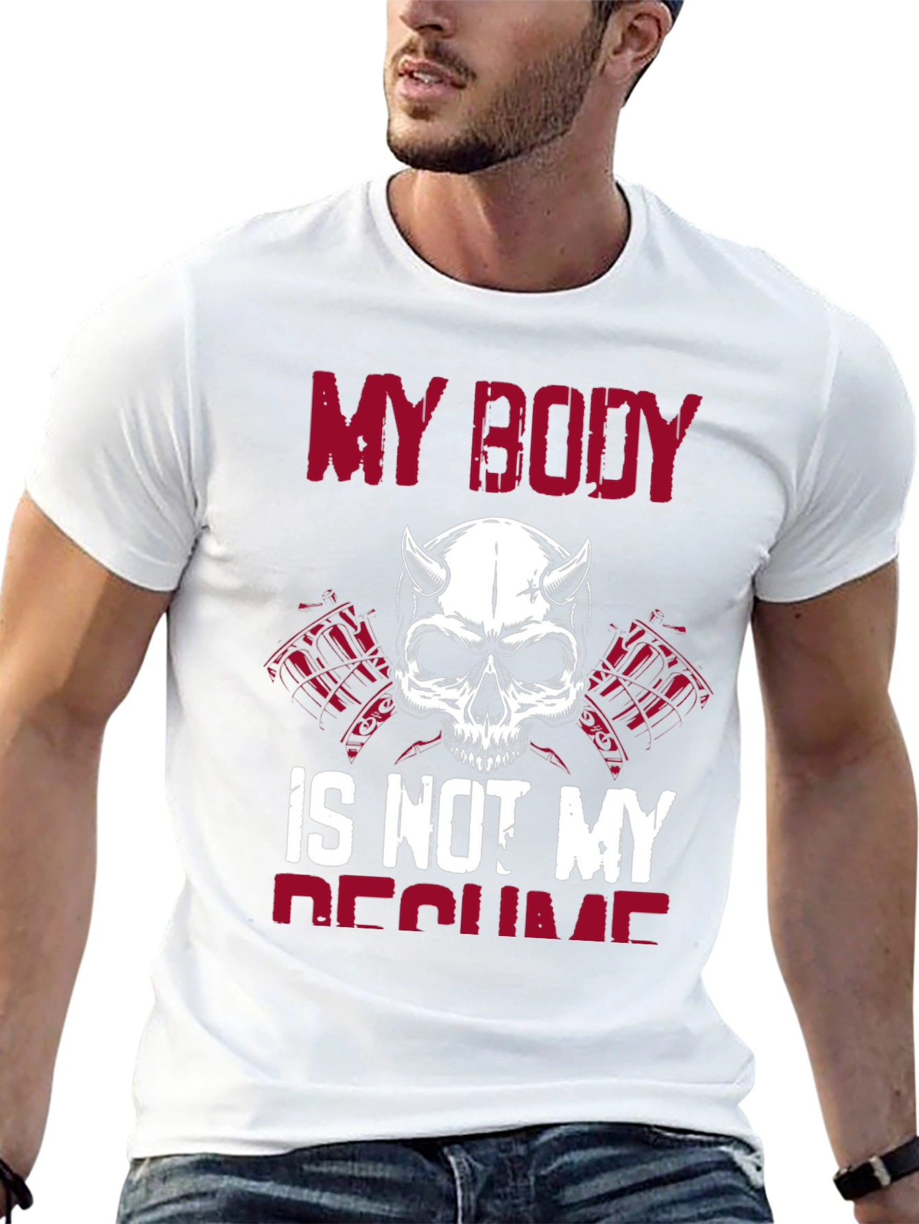 My Body Is Not My Resume Graphic Tee