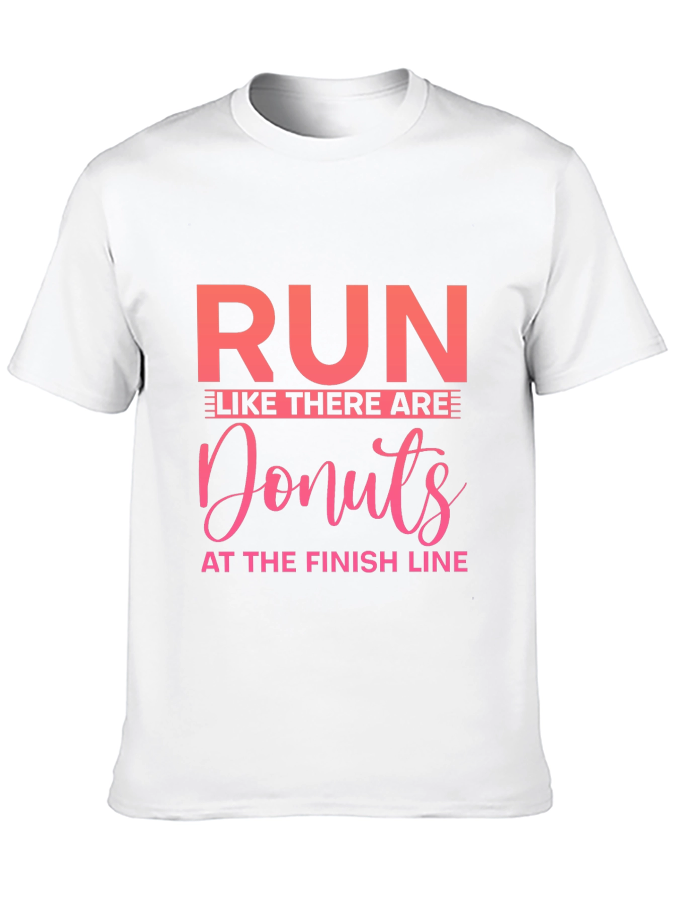 Run Like There Are Donuts T-Shirt