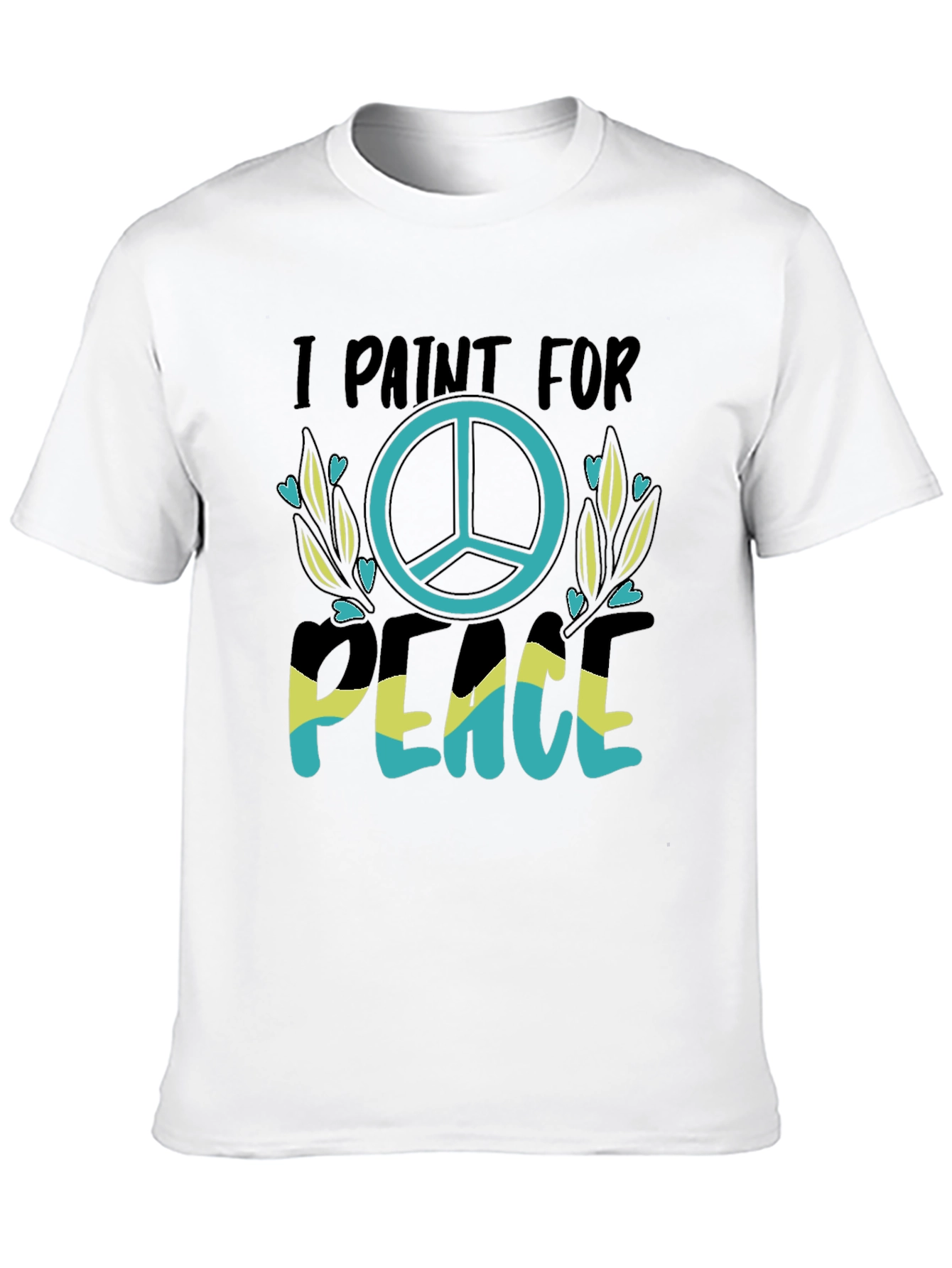 I Paint for Peace T-Shirt - Bahamas Flag