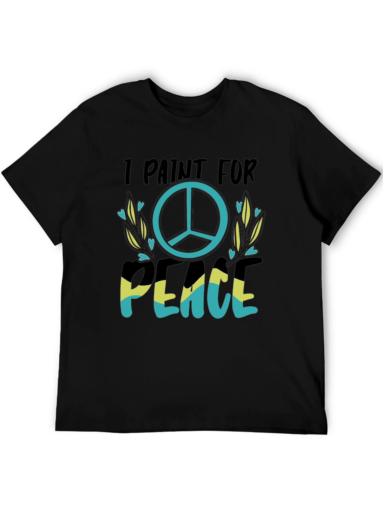 I Paint for Peace T-Shirt - Bahamas Flag