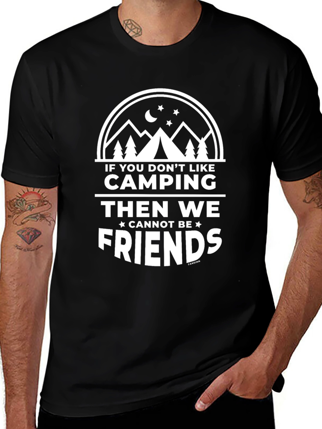 Camping Lover T-Shirt - If You Dont Like Camping