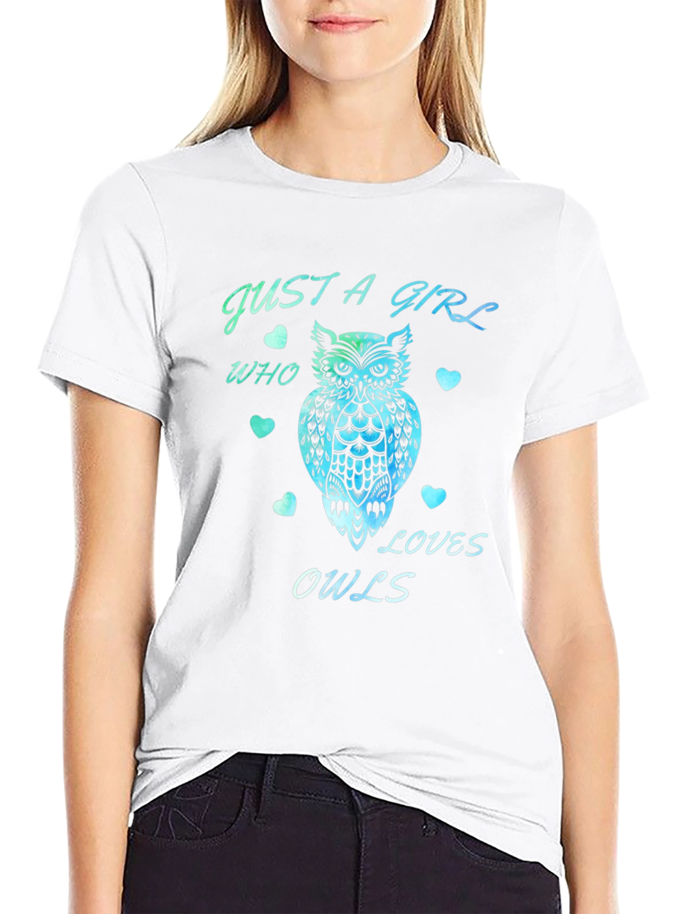 Just A Girl Who Loves Owls T-Shirt