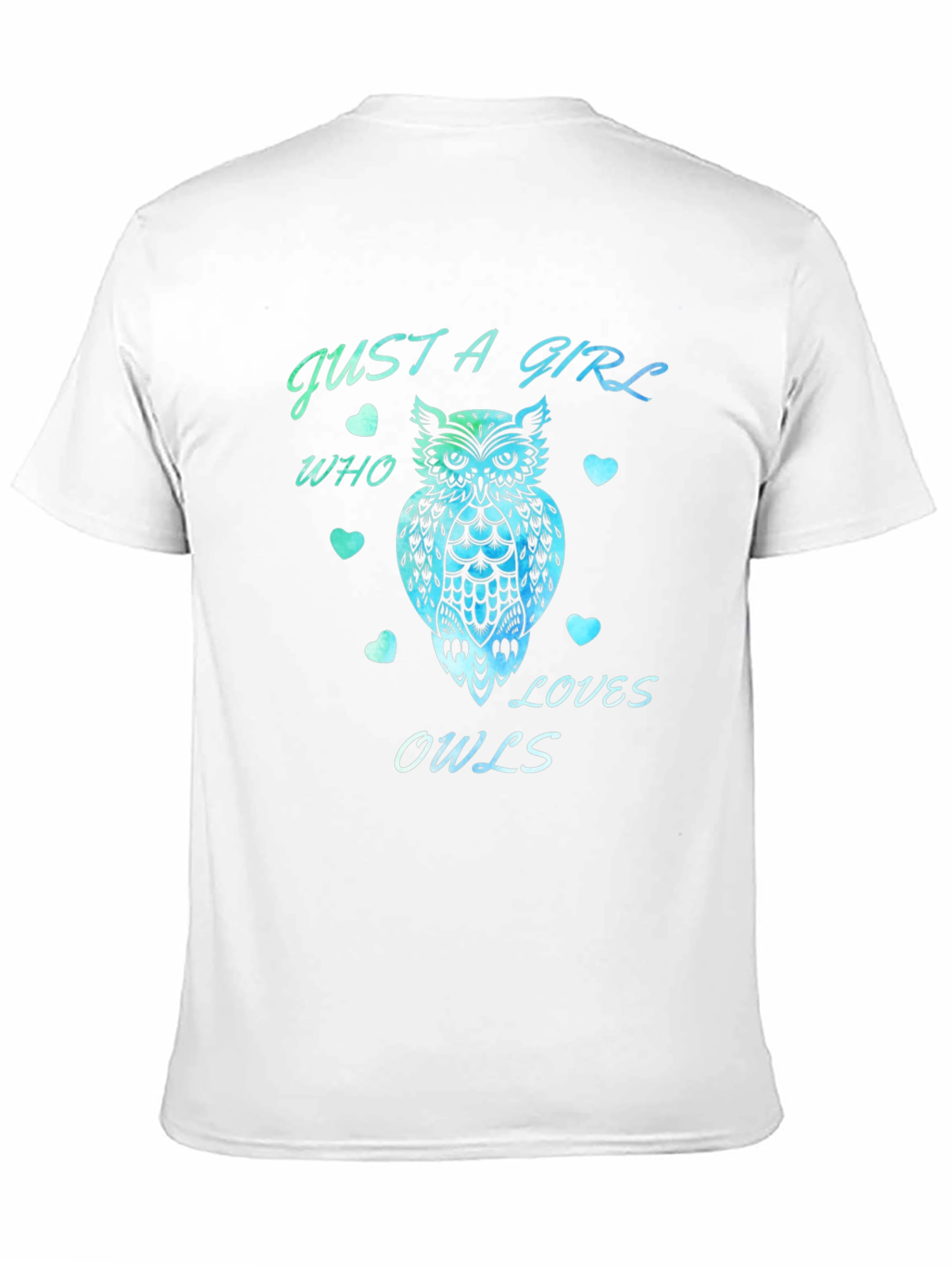 Just A Girl Who Loves Owls T-Shirt
