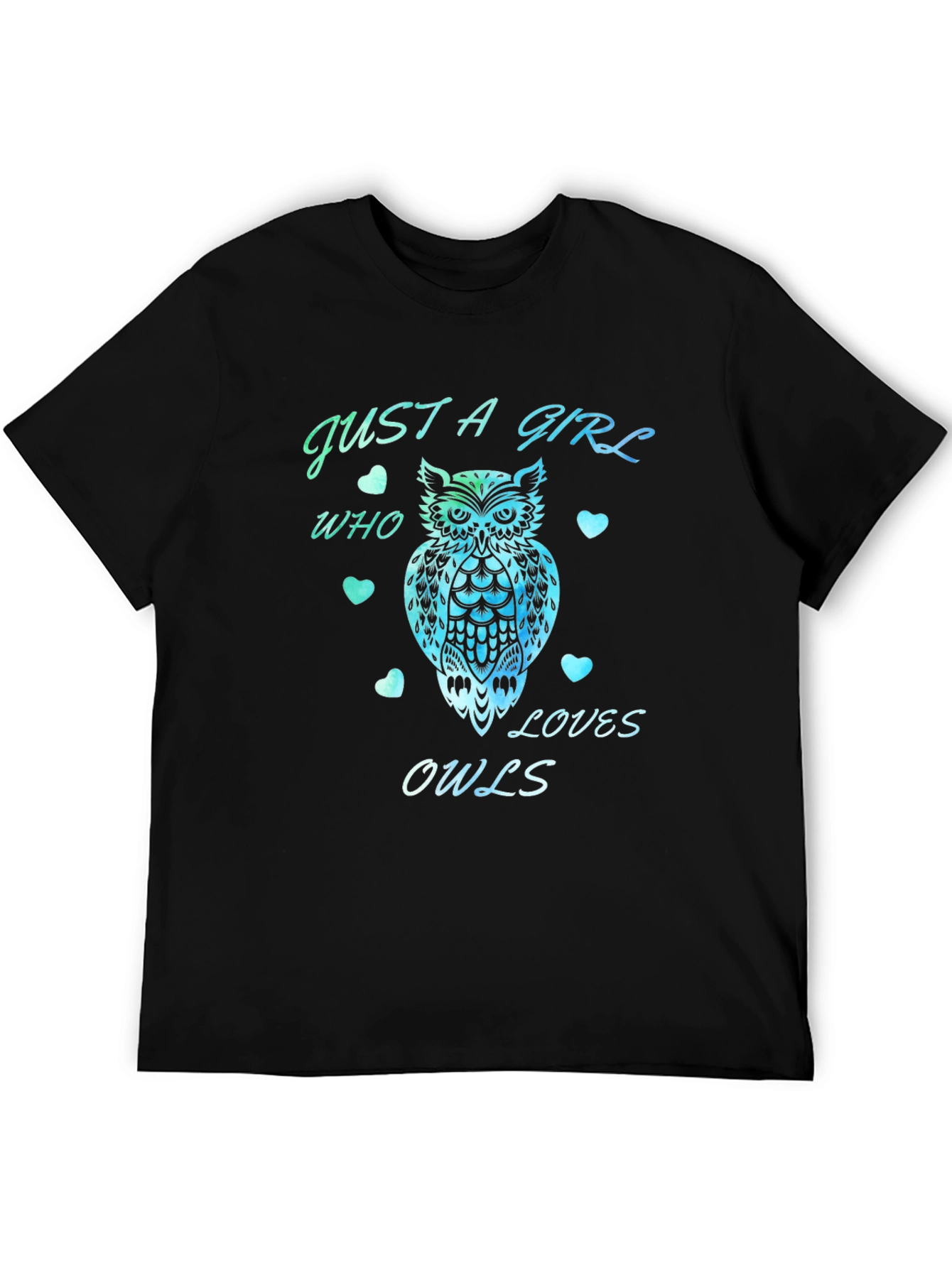 Just A Girl Who Loves Owls T-Shirt