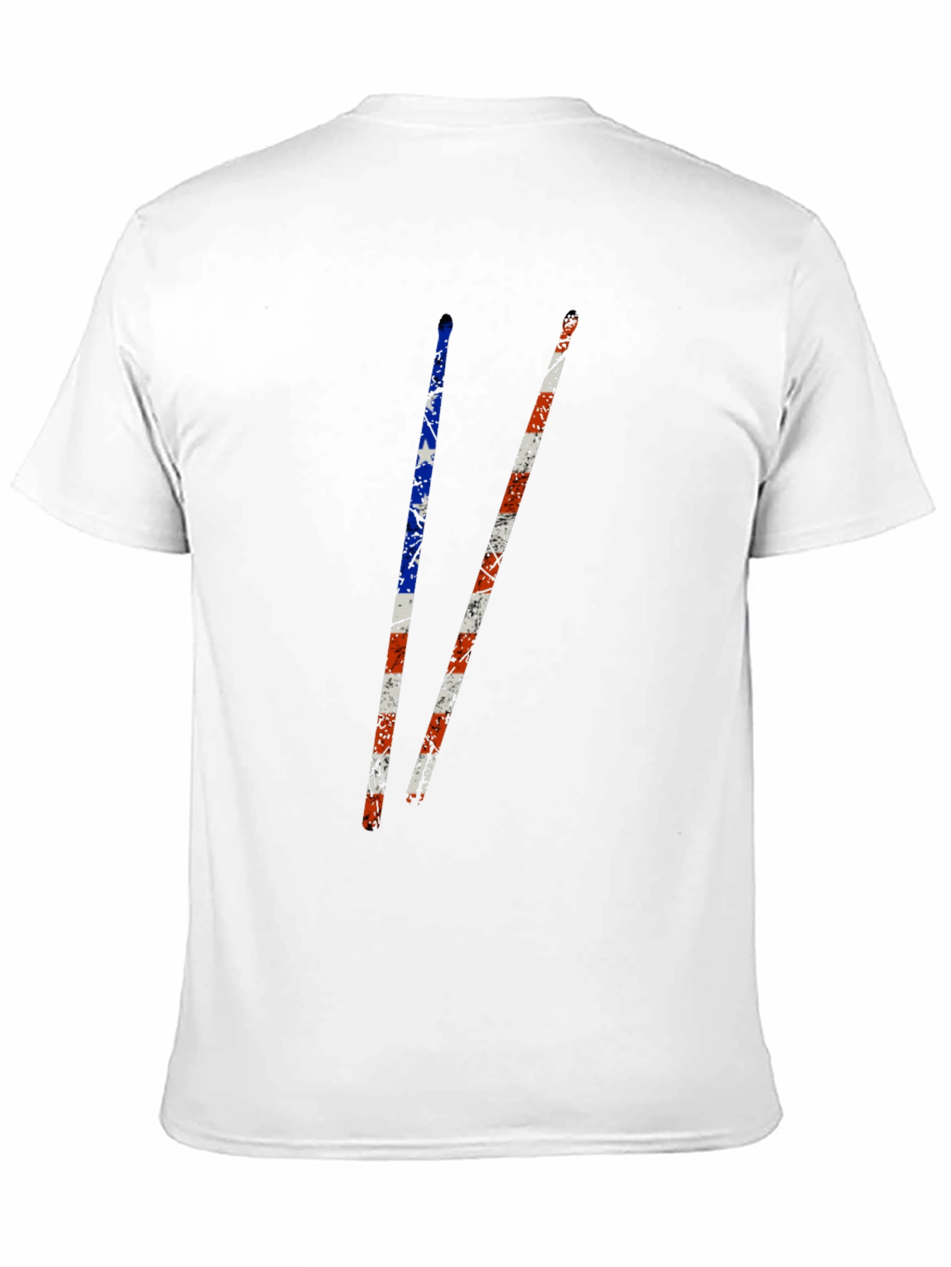 American Flag Drumsticks Graphic Tee