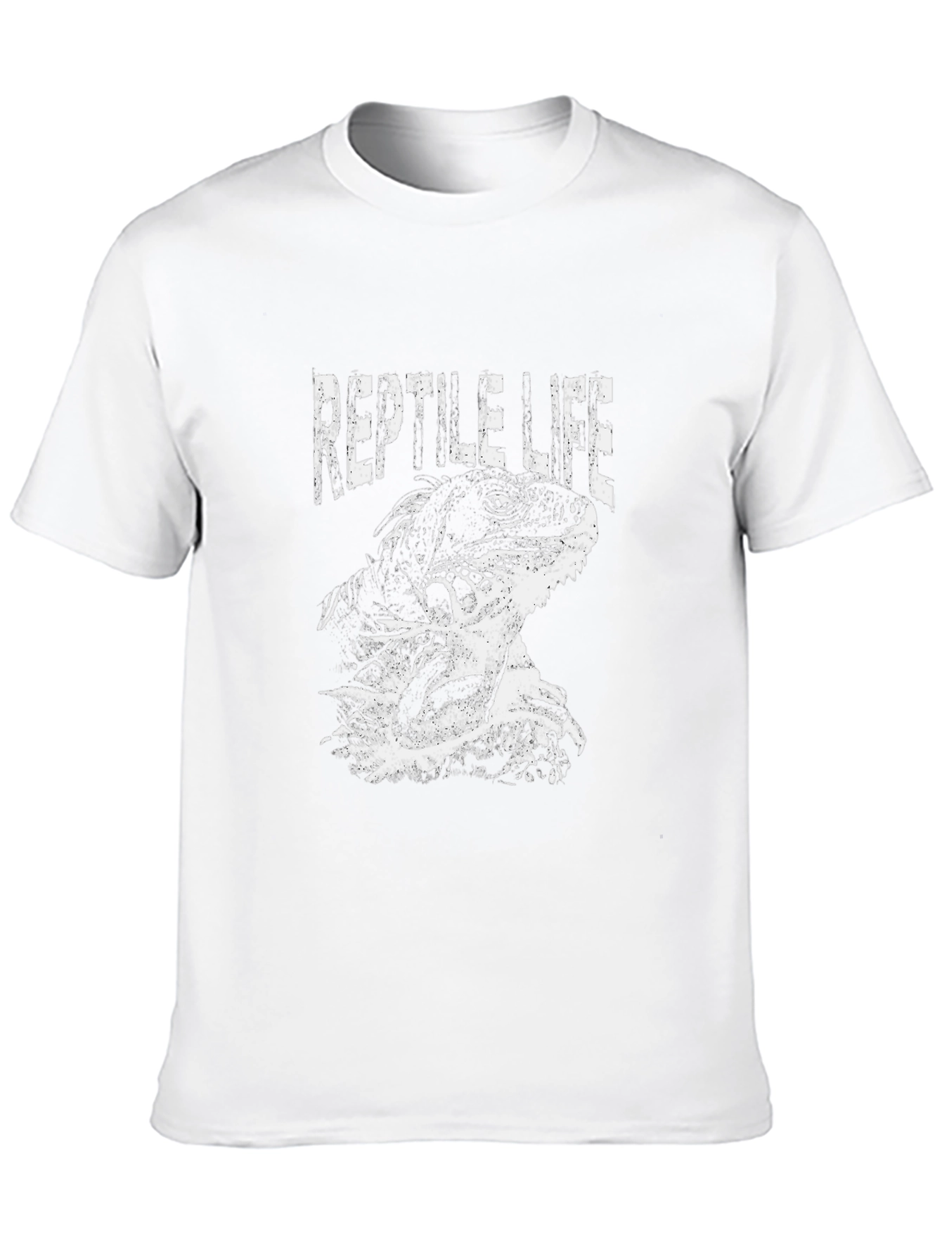 Reptile Life Graphic Tee - Black