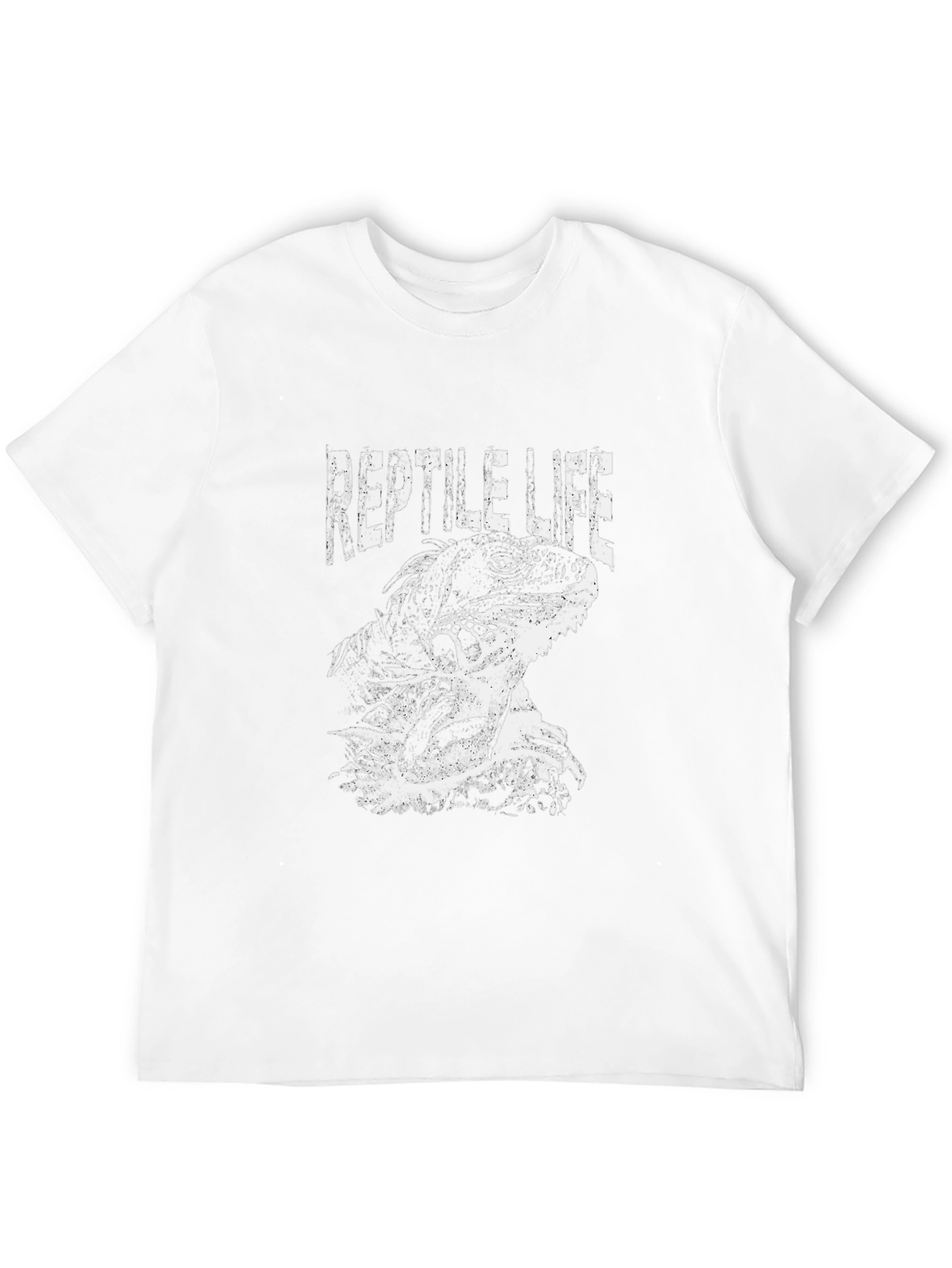 Reptile Life Graphic Tee - Black