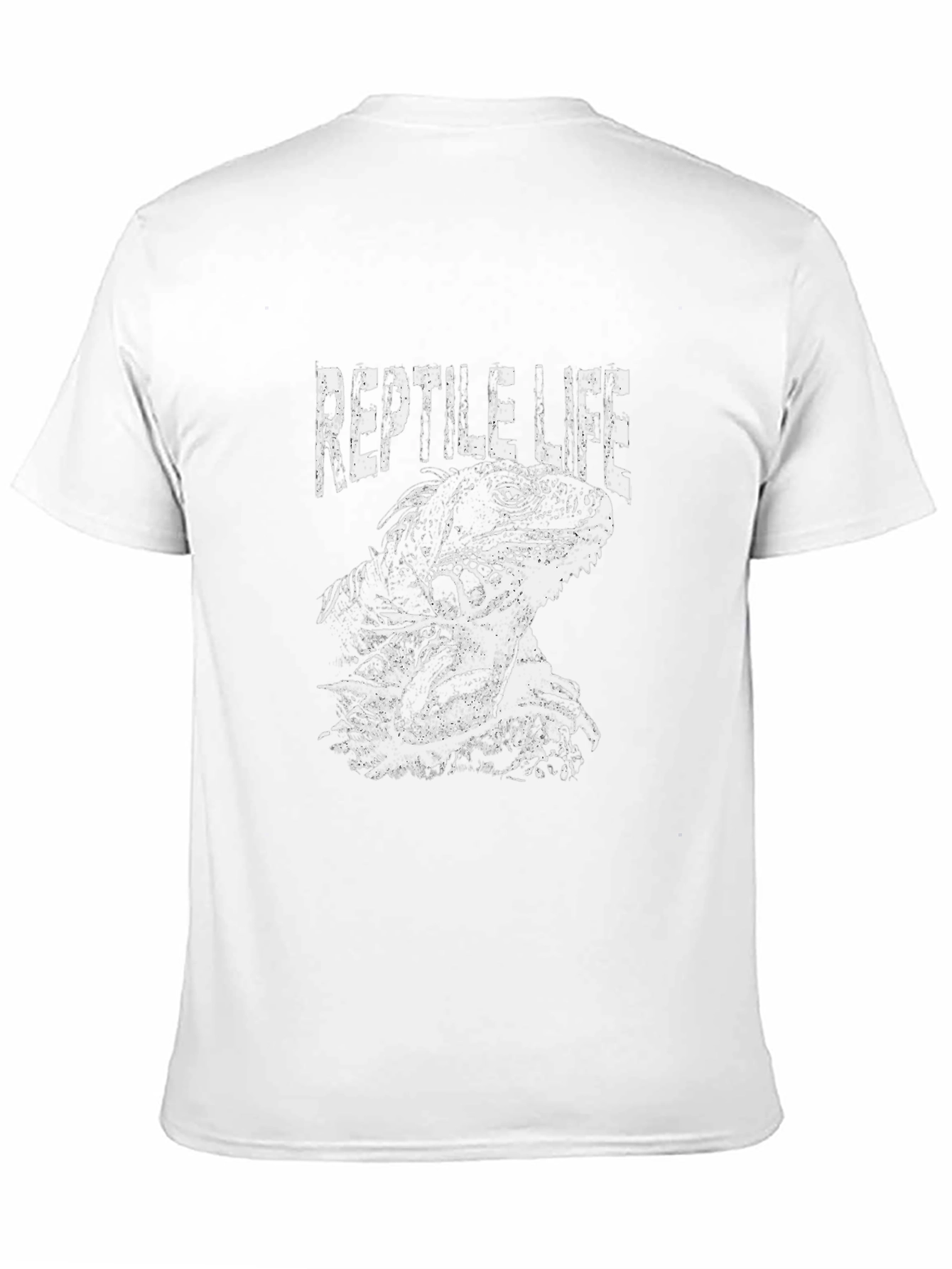 Reptile Life Graphic Tee - Black