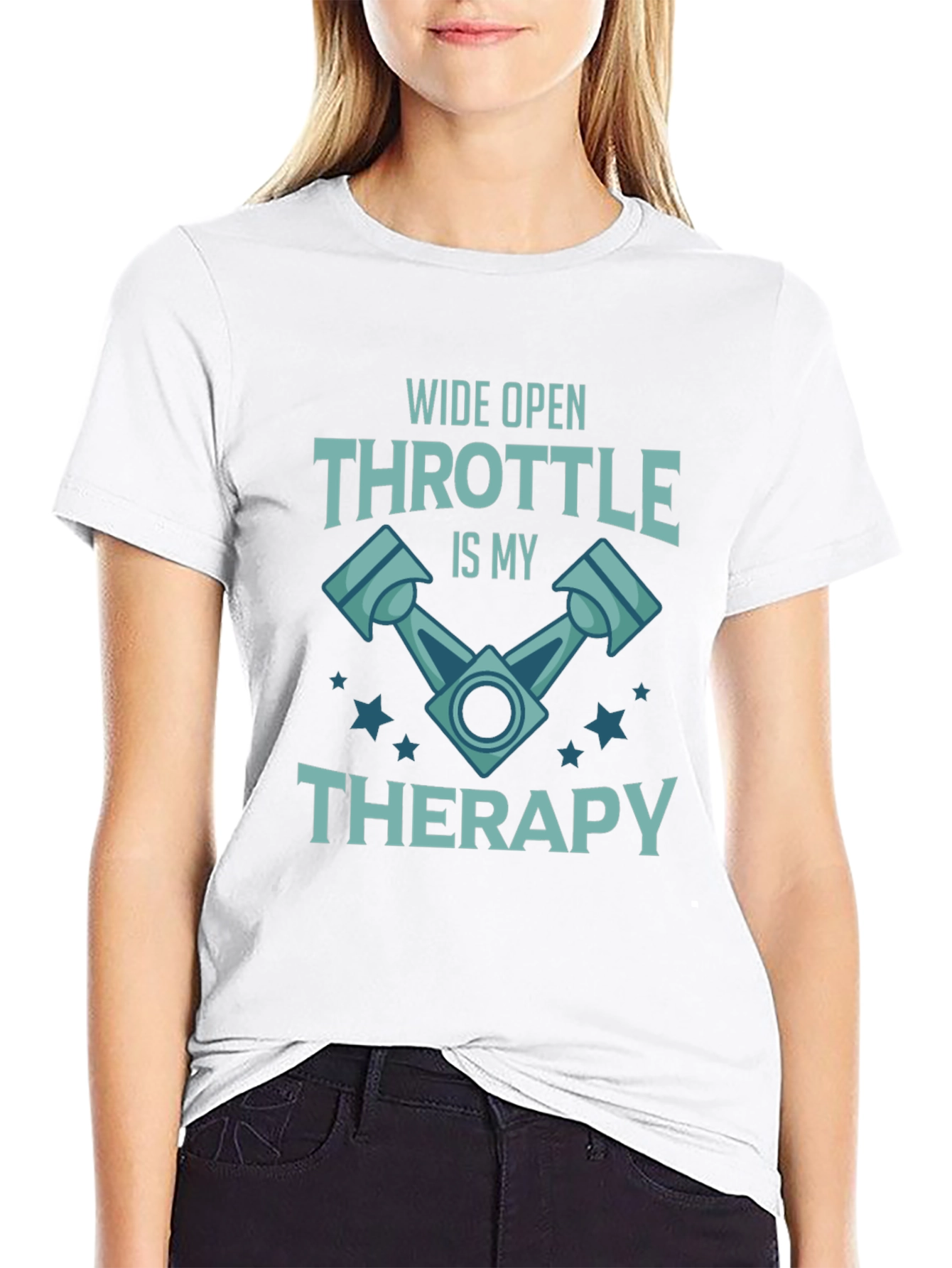 Wide Open Throttle Therapy Graphic T-Shirt