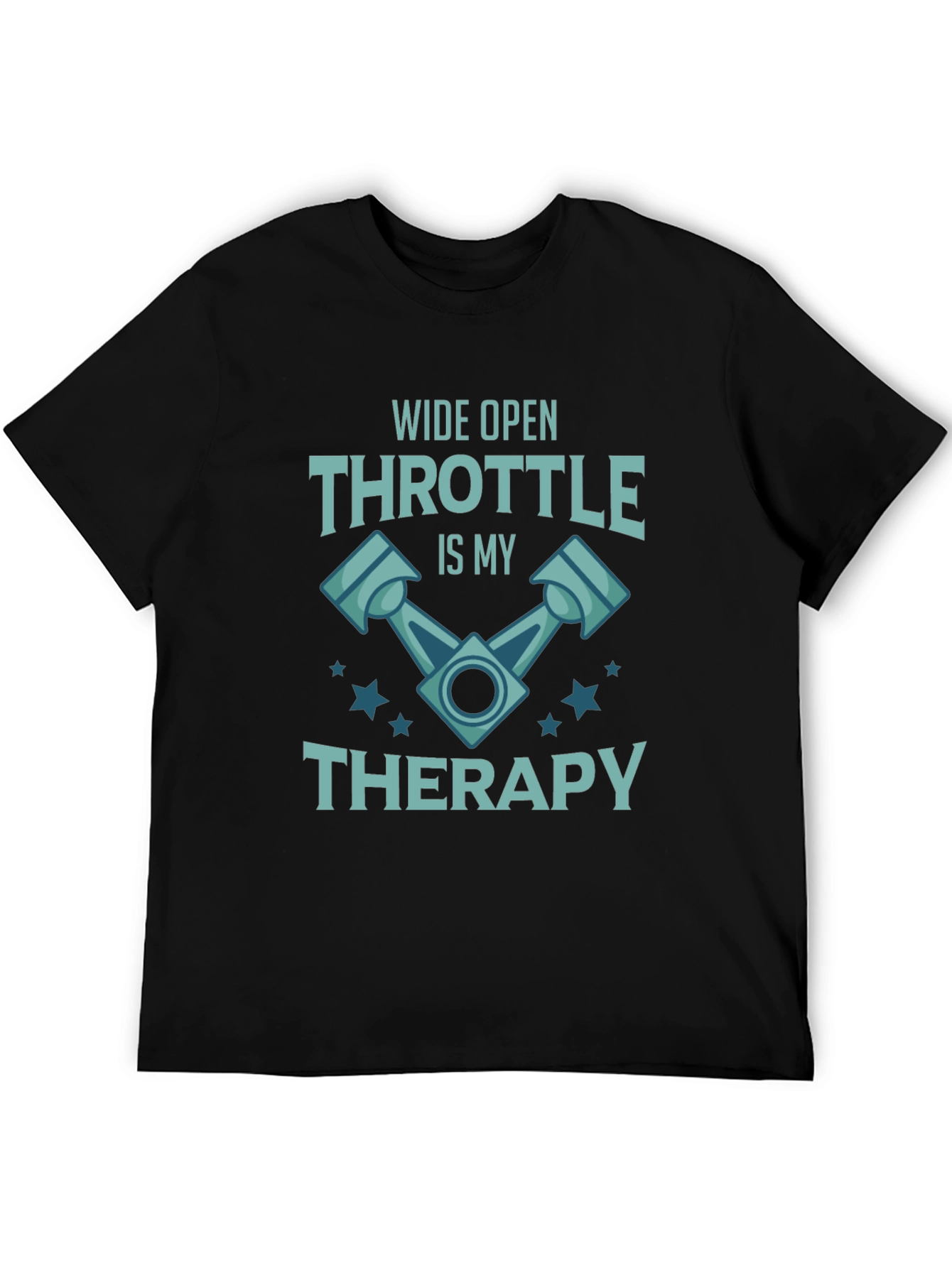 Wide Open Throttle Therapy Graphic T-Shirt