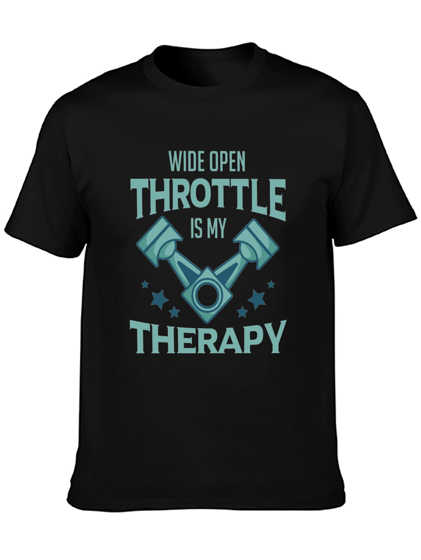 Wide Open Throttle Therapy Graphic T-Shirt