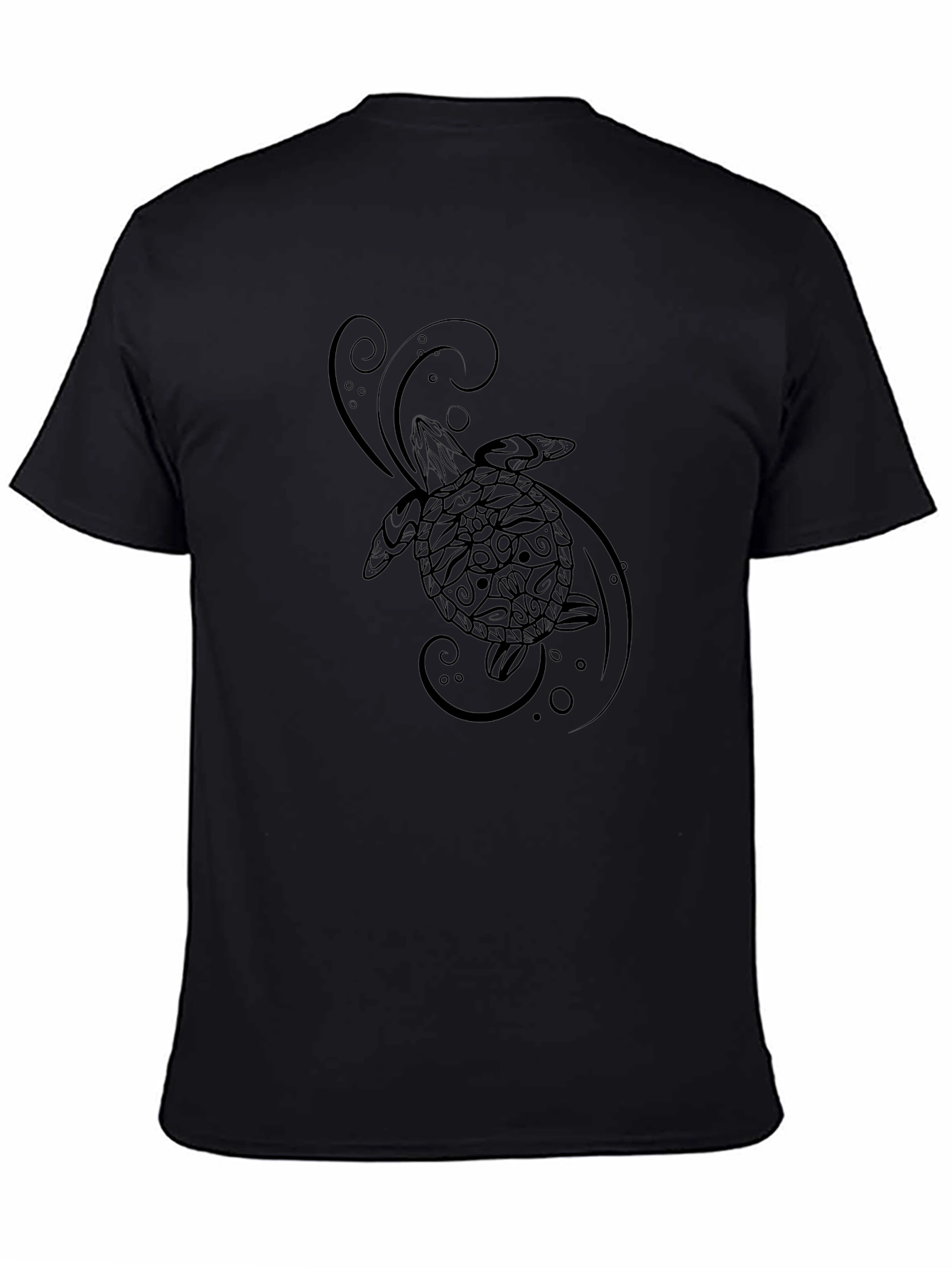 Black Turtle Graphic Tee