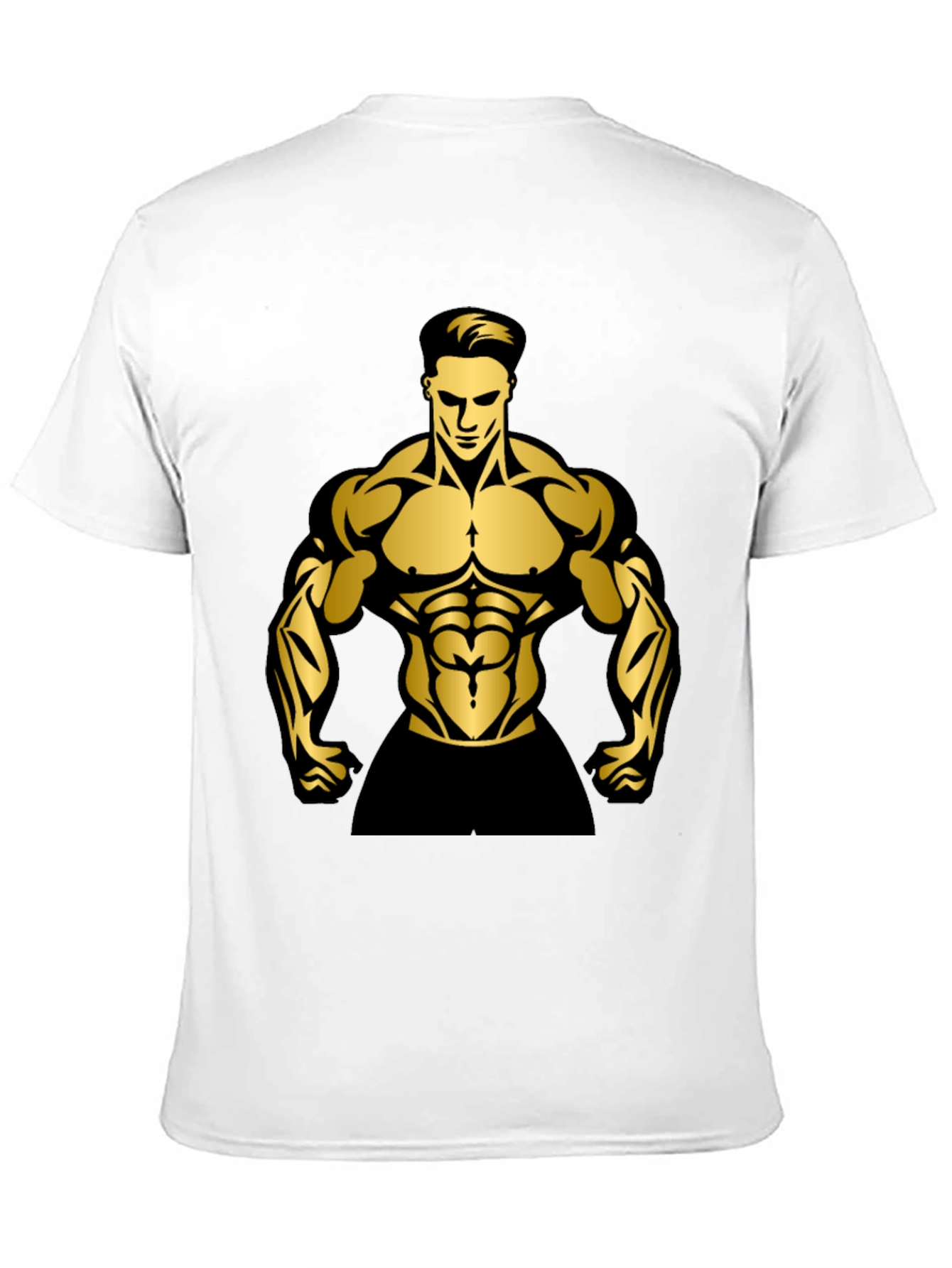 Muscle Man Graphic T-Shirt | Gym Wear