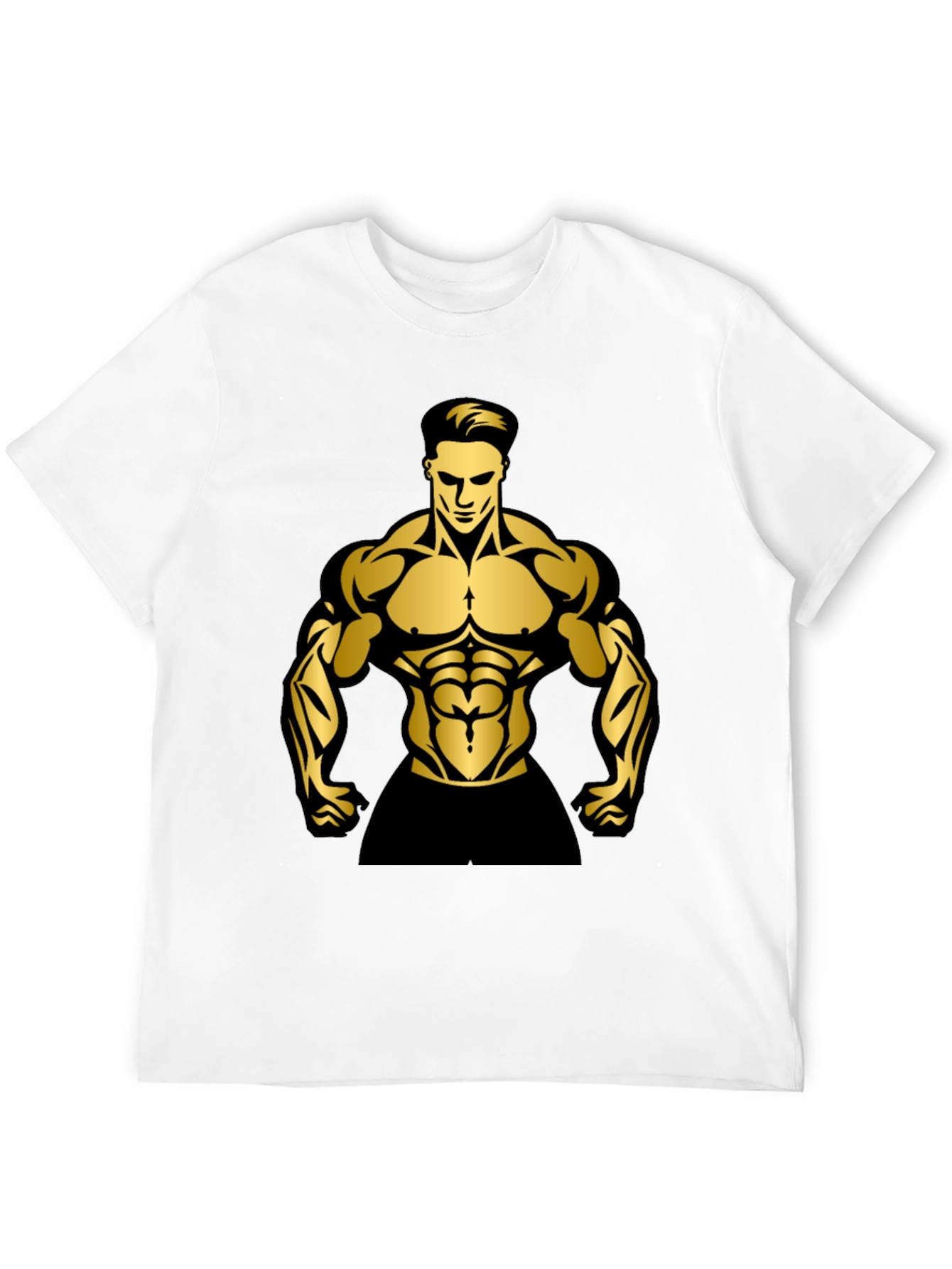 Muscle Man Graphic T-Shirt | Gym Wear