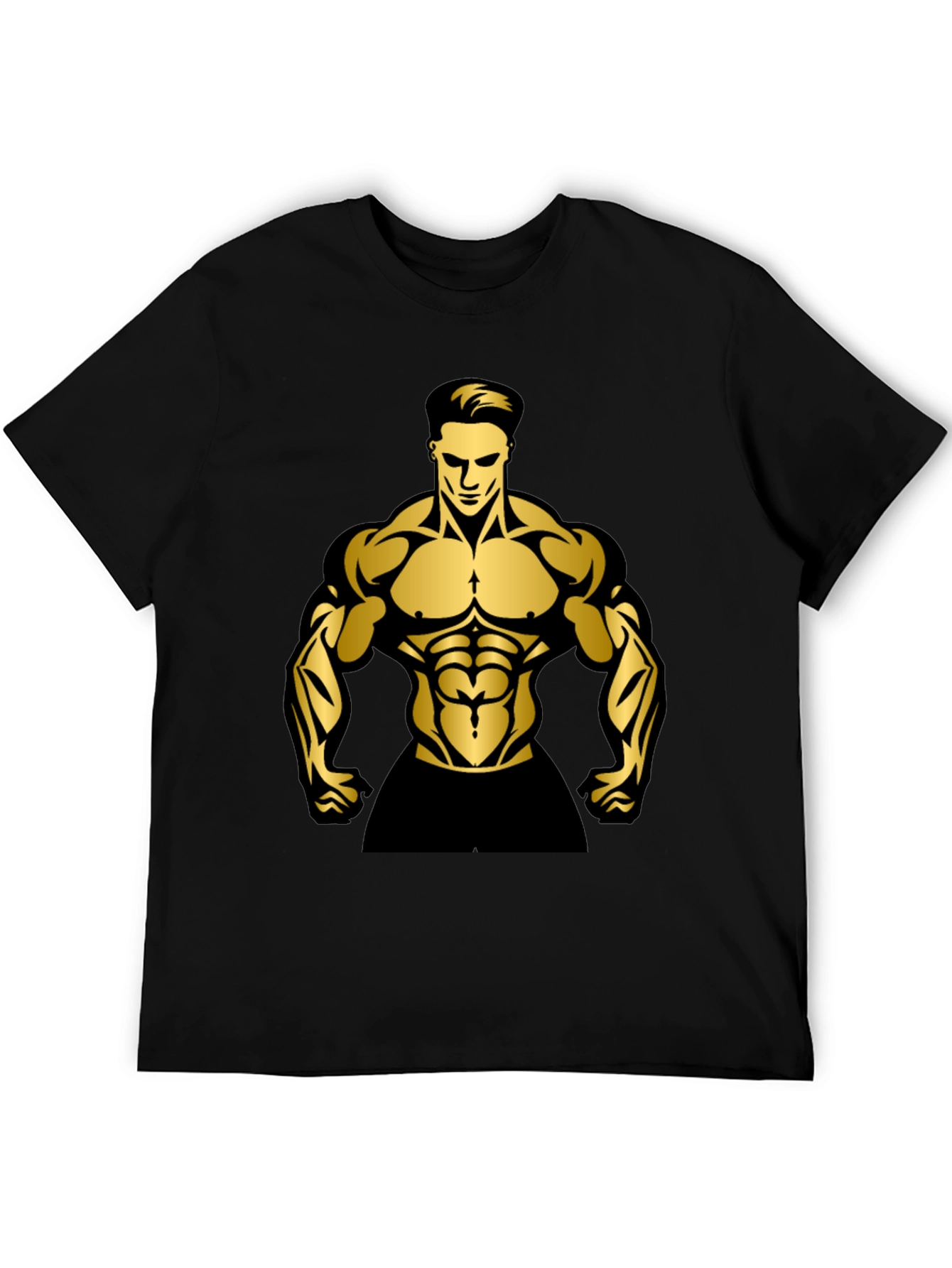 Muscle Man Graphic T-Shirt | Gym Wear