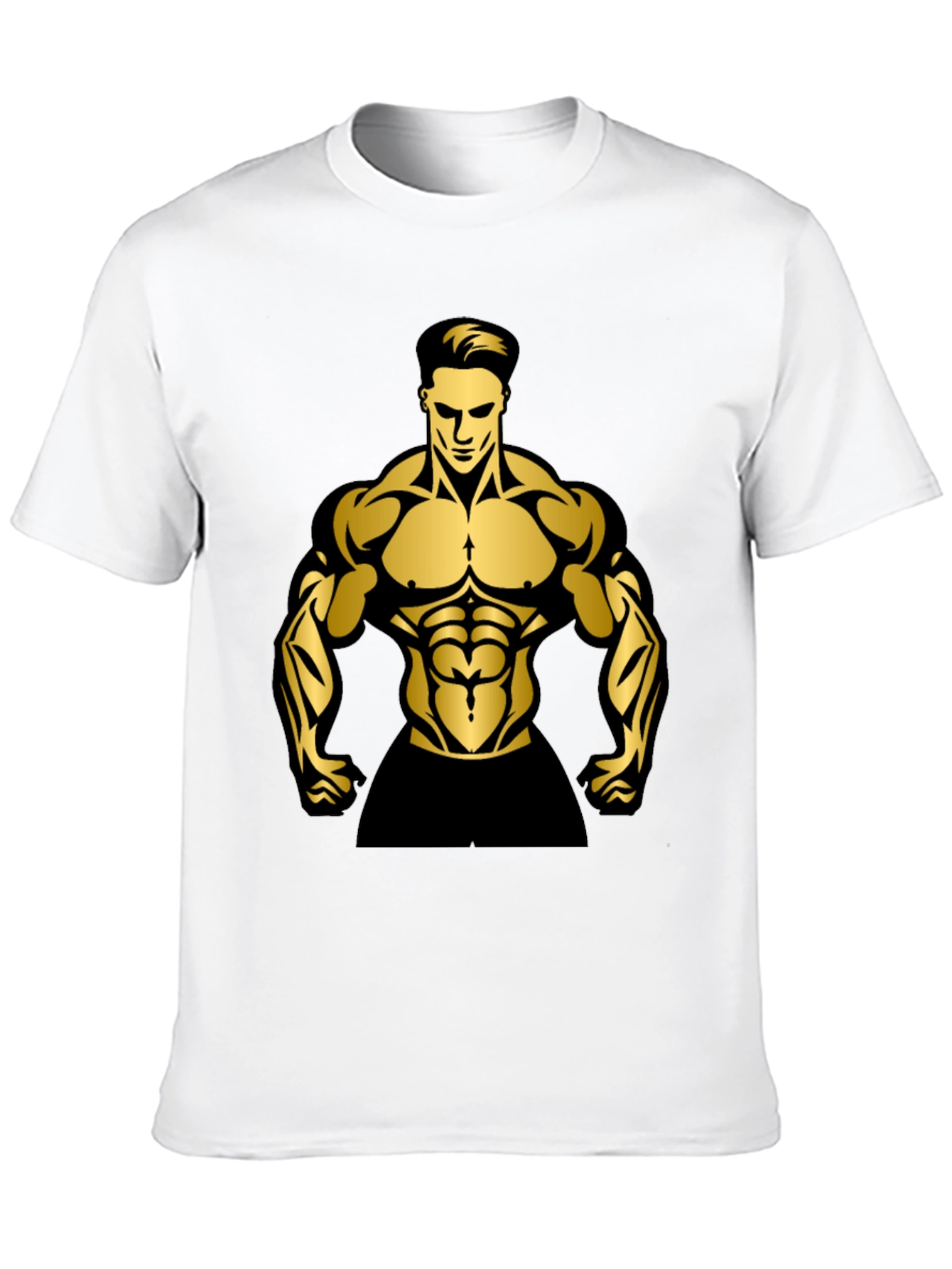 Muscle Man Graphic T-Shirt | Gym Wear