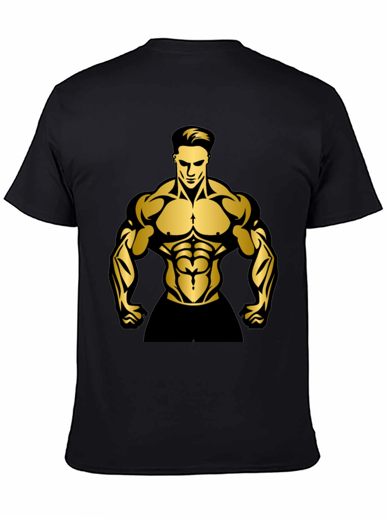 Muscle Man Graphic T-Shirt | Gym Wear