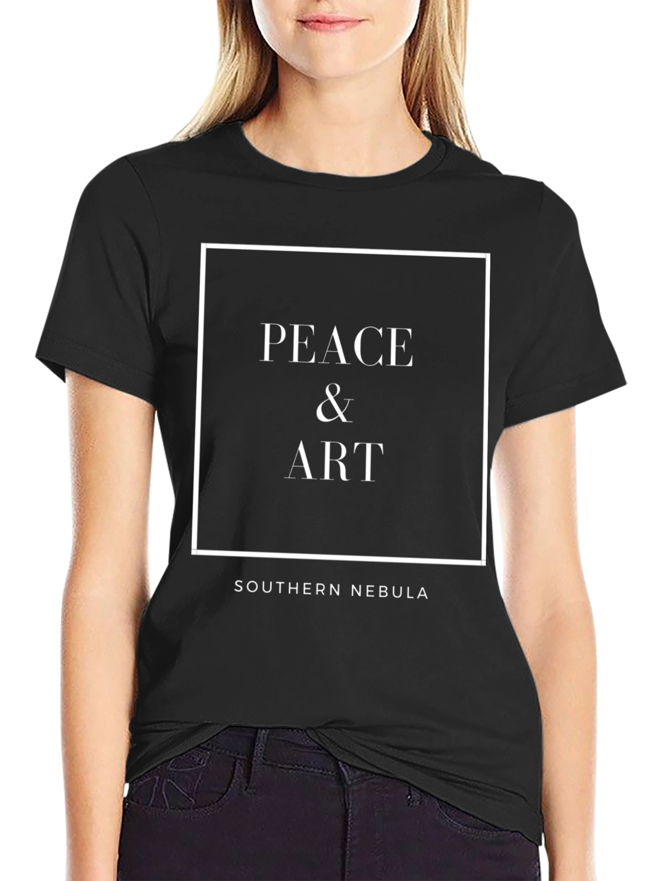 Peace & Art Graphic Tee - Southern Nebula