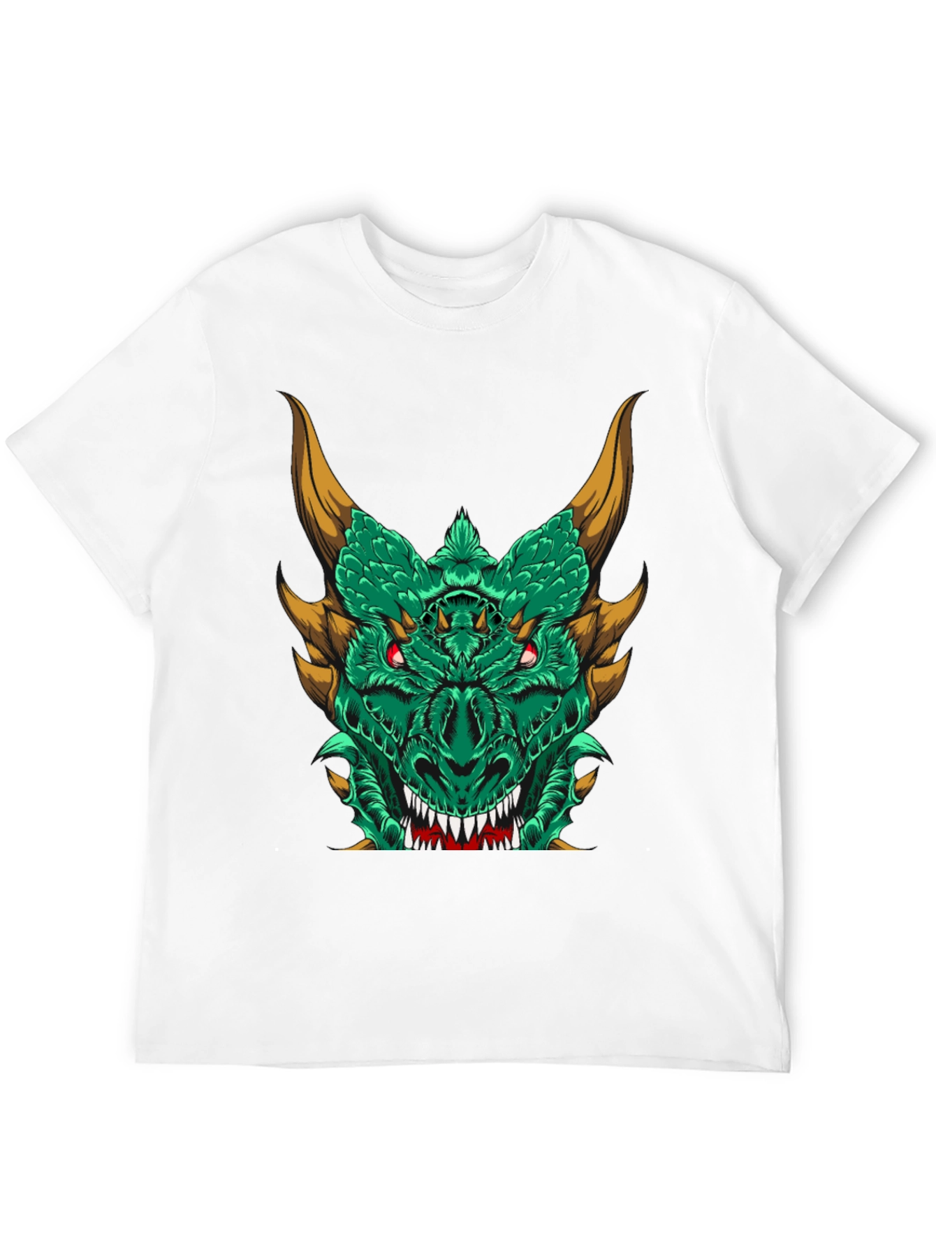 Dragon Graphic Tee - Mens Black T-Shirt
