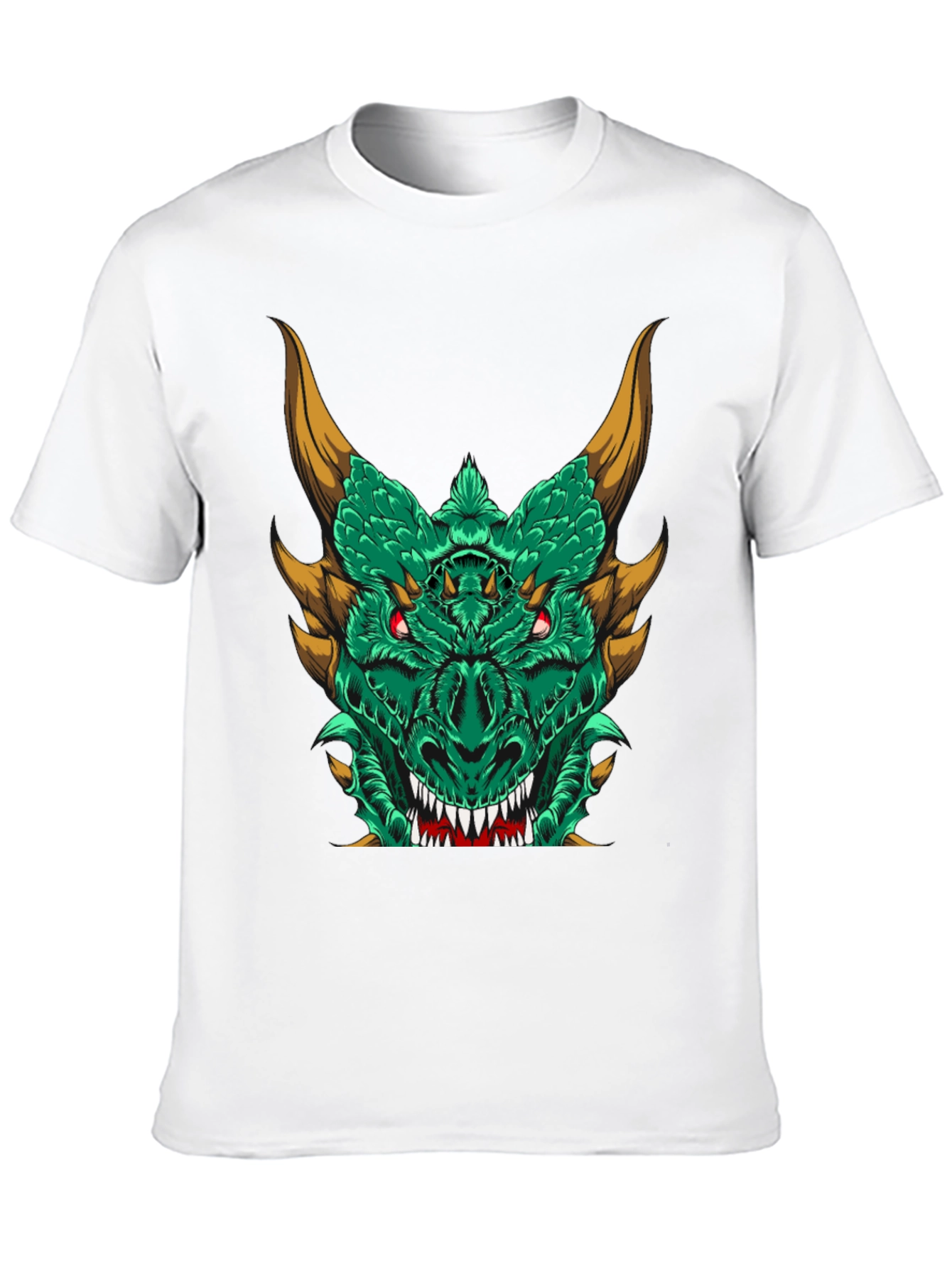 Dragon Graphic Tee - Mens Black T-Shirt