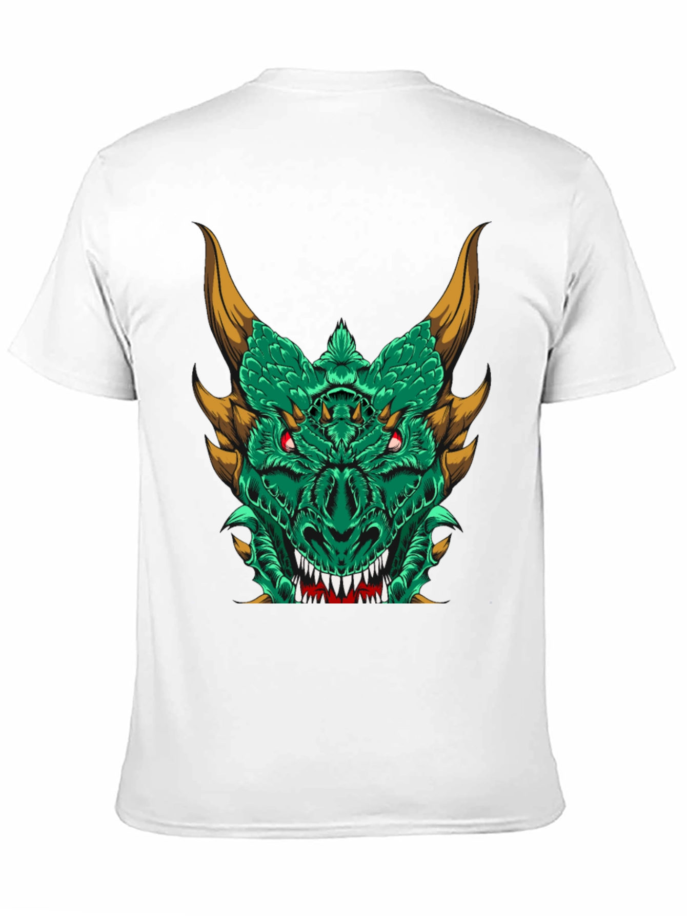 Dragon Graphic Tee - Mens Black T-Shirt