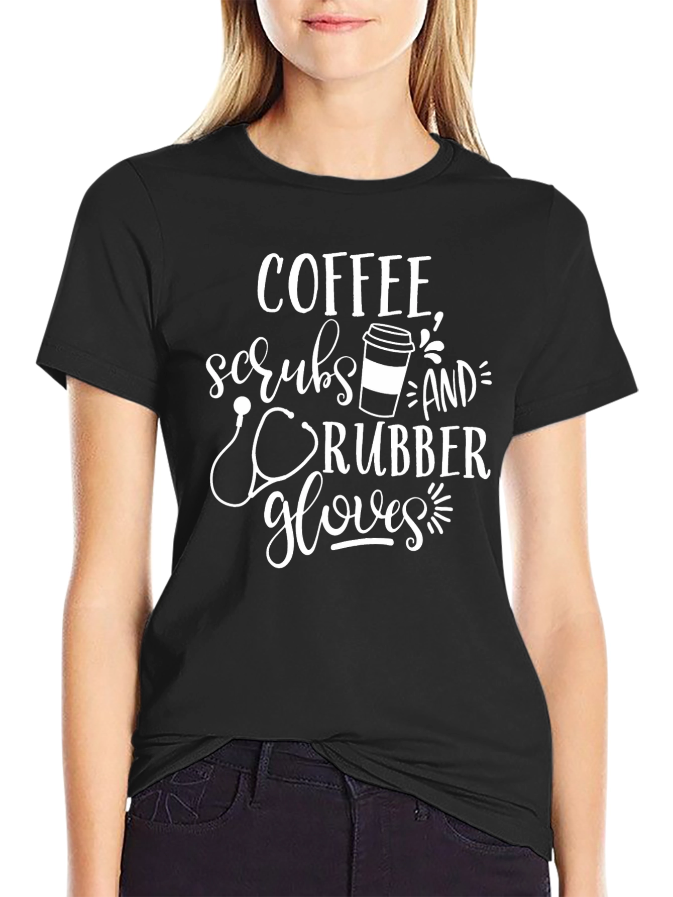 Coffee Scrubs & Rubber Gloves T-Shirt