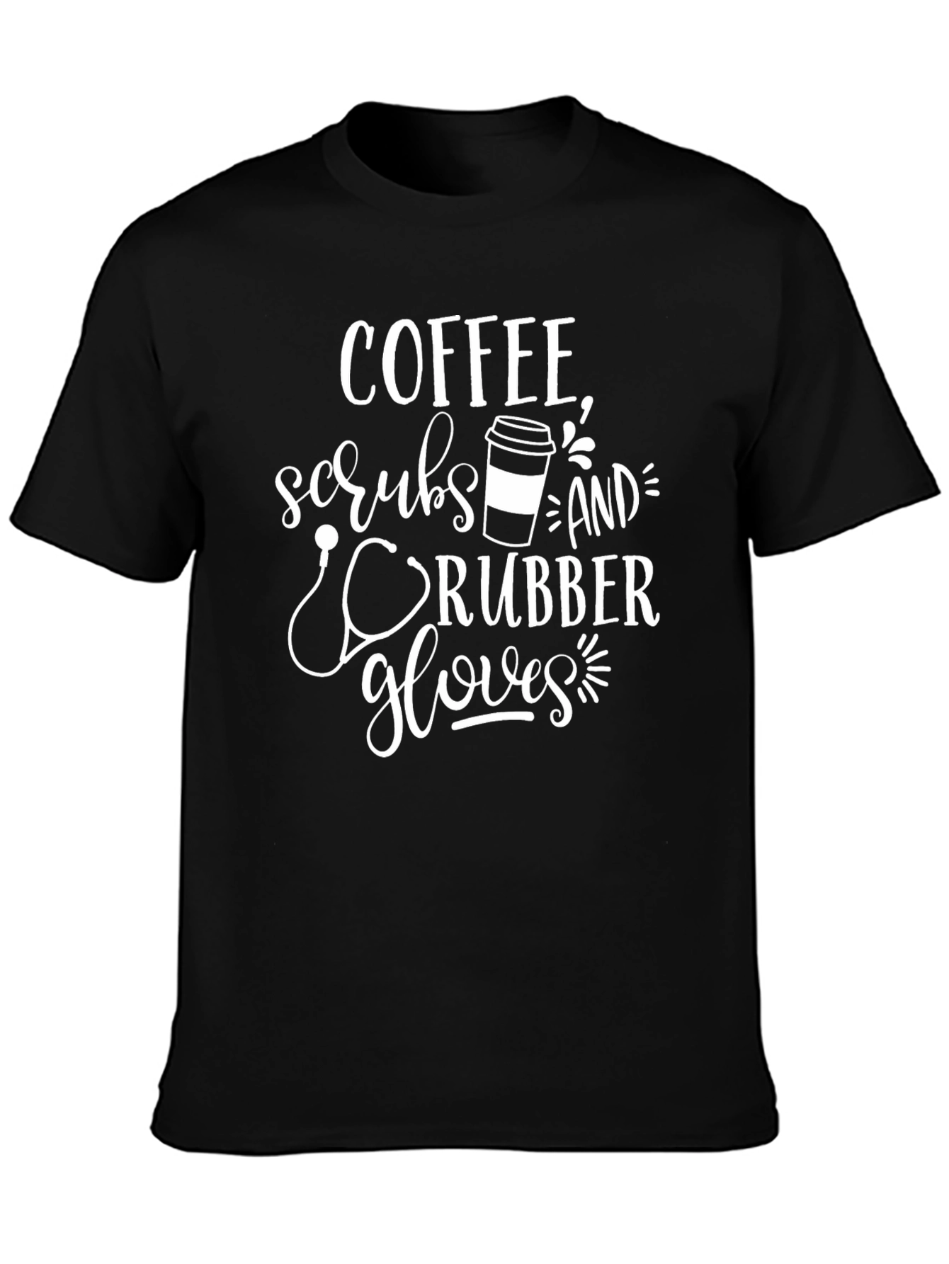 Coffee Scrubs & Rubber Gloves T-Shirt