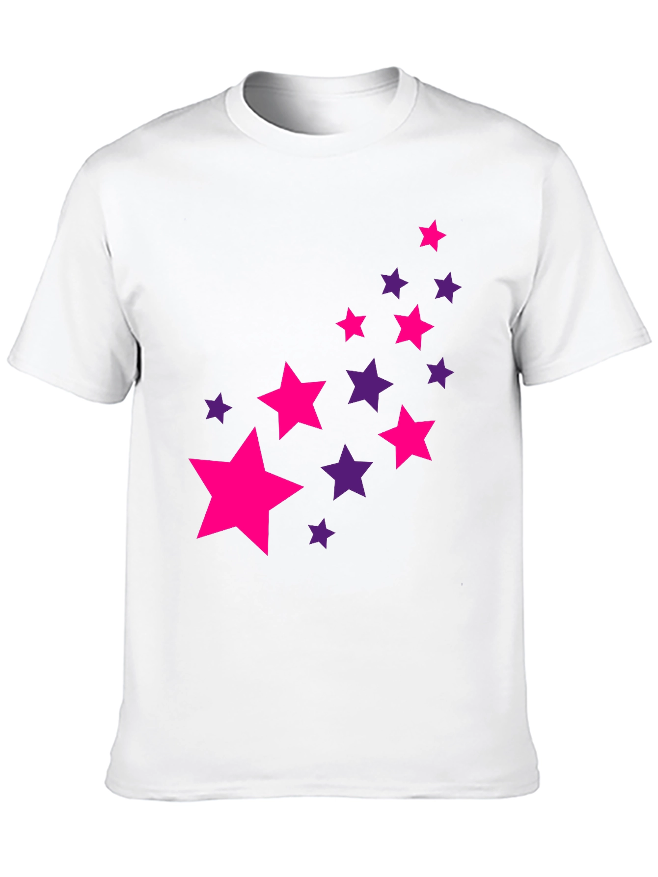 Stylish Starry Black Tee