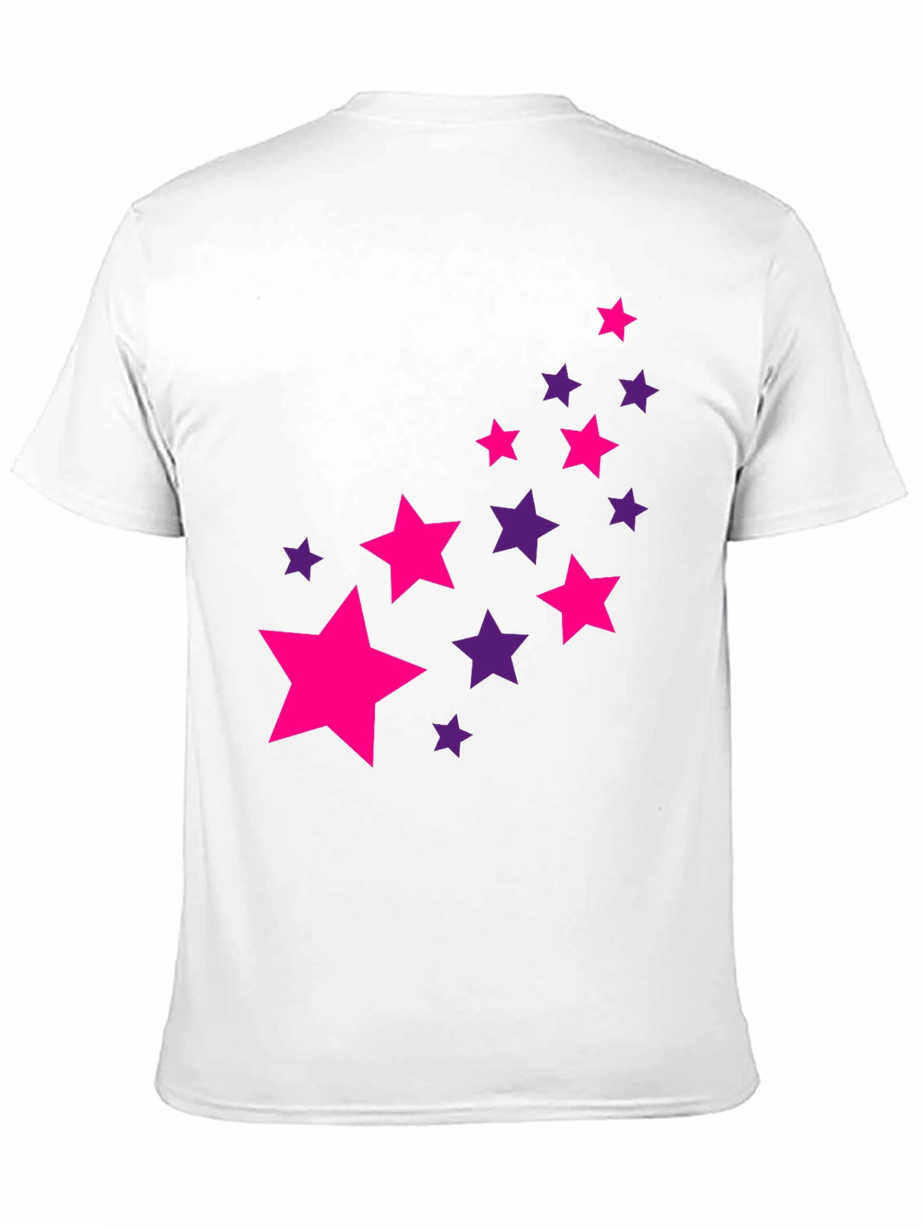 Stylish Starry Black Tee