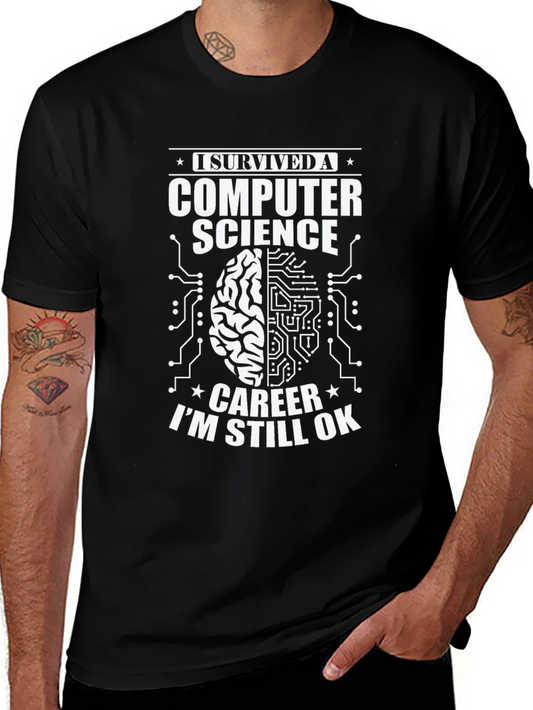 I Survived Computer Science Career T-Shirt