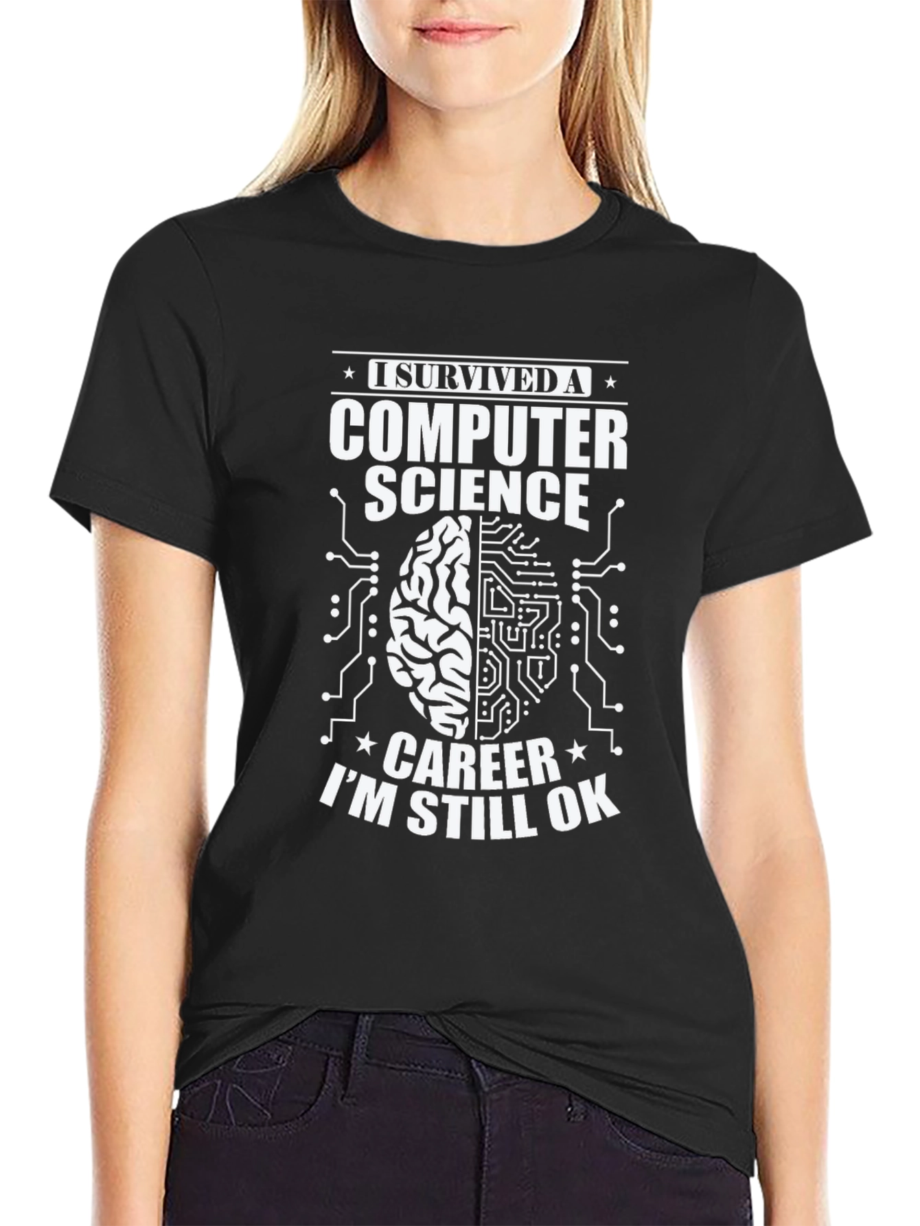 I Survived Computer Science Career T-Shirt