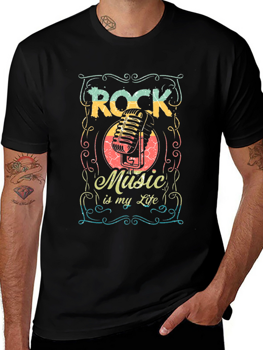 Rock Music is My Life Graphic Tee