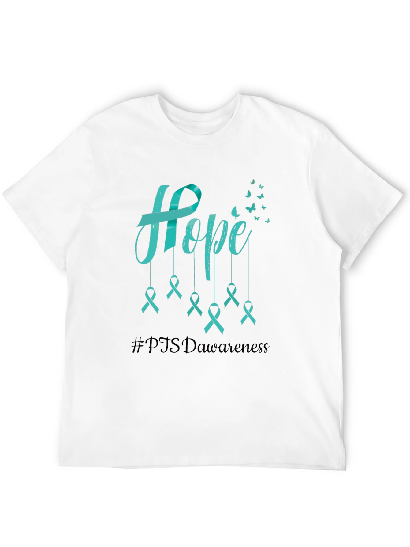 Hope PTSD Awareness Ribbon T-Shirt