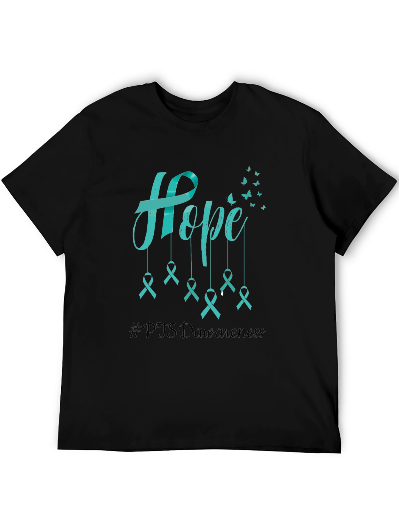 Hope PTSD Awareness Ribbon T-Shirt