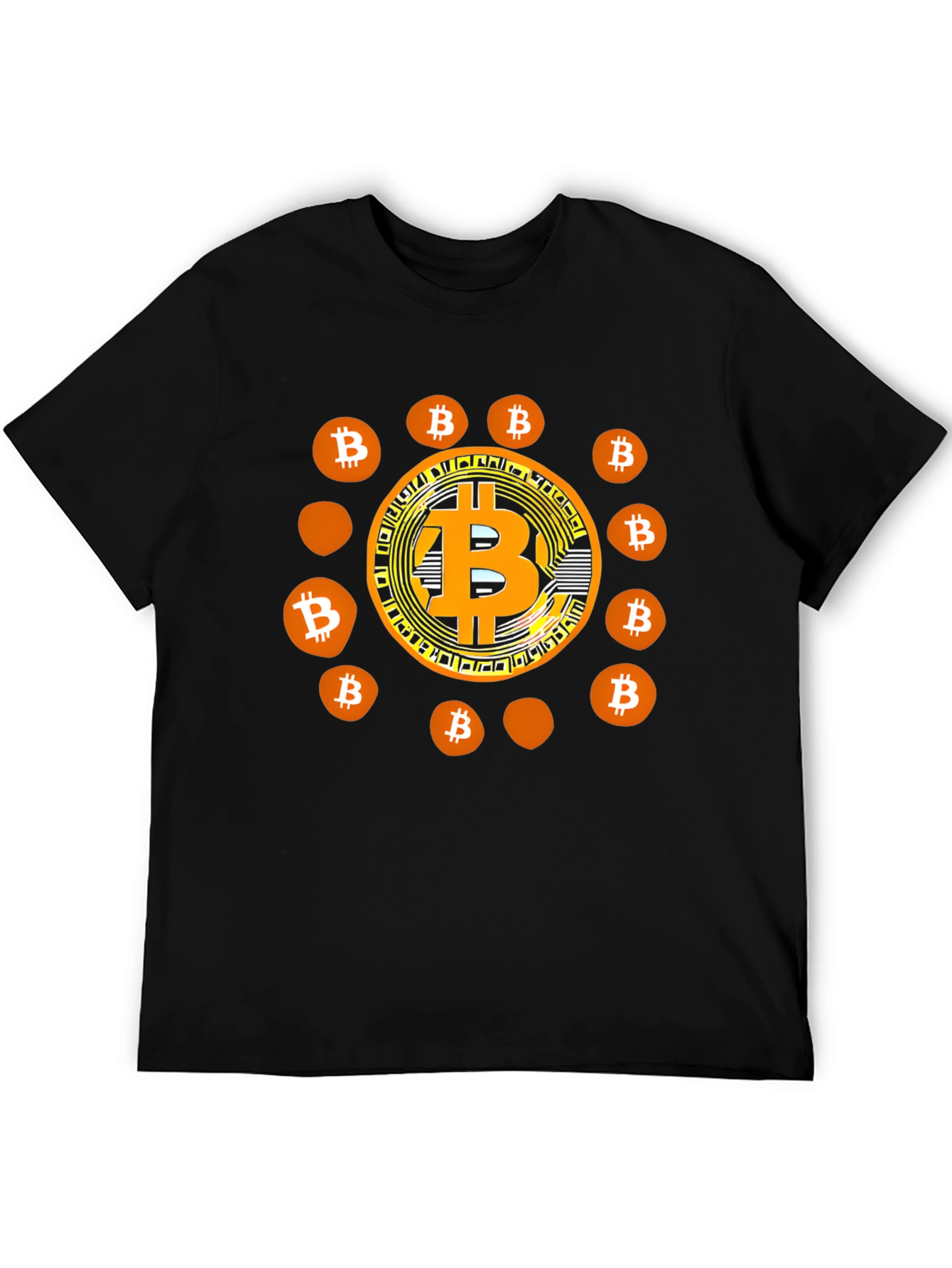Bitcoin Graphic T-Shirt - Crypto Tee for Men