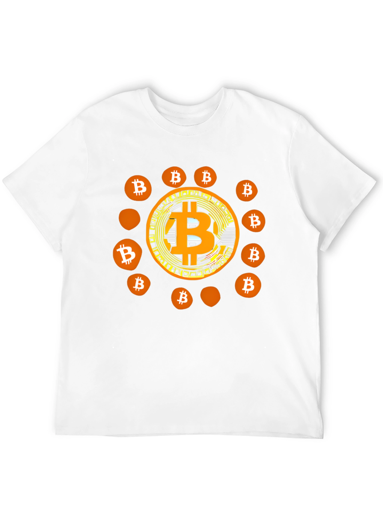 Bitcoin Graphic T-Shirt - Crypto Tee for Men