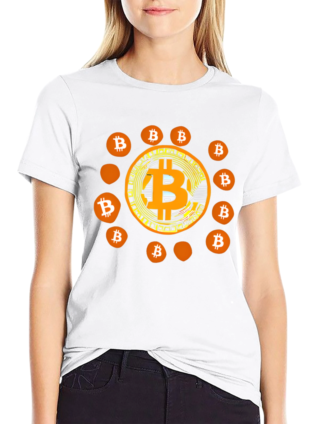 Bitcoin Graphic T-Shirt - Crypto Tee for Men