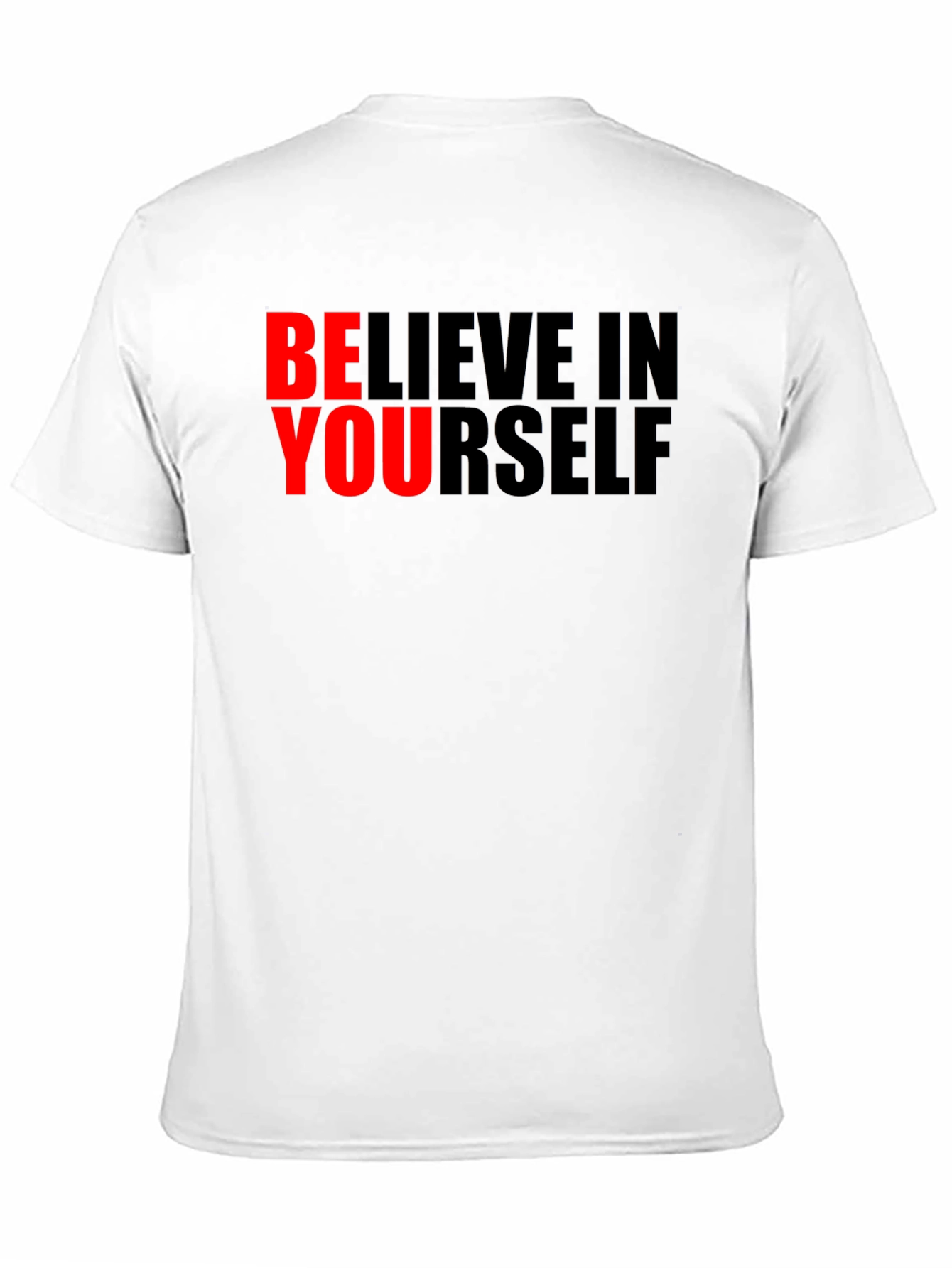 Believe in Yourself Graphic Tee - Black