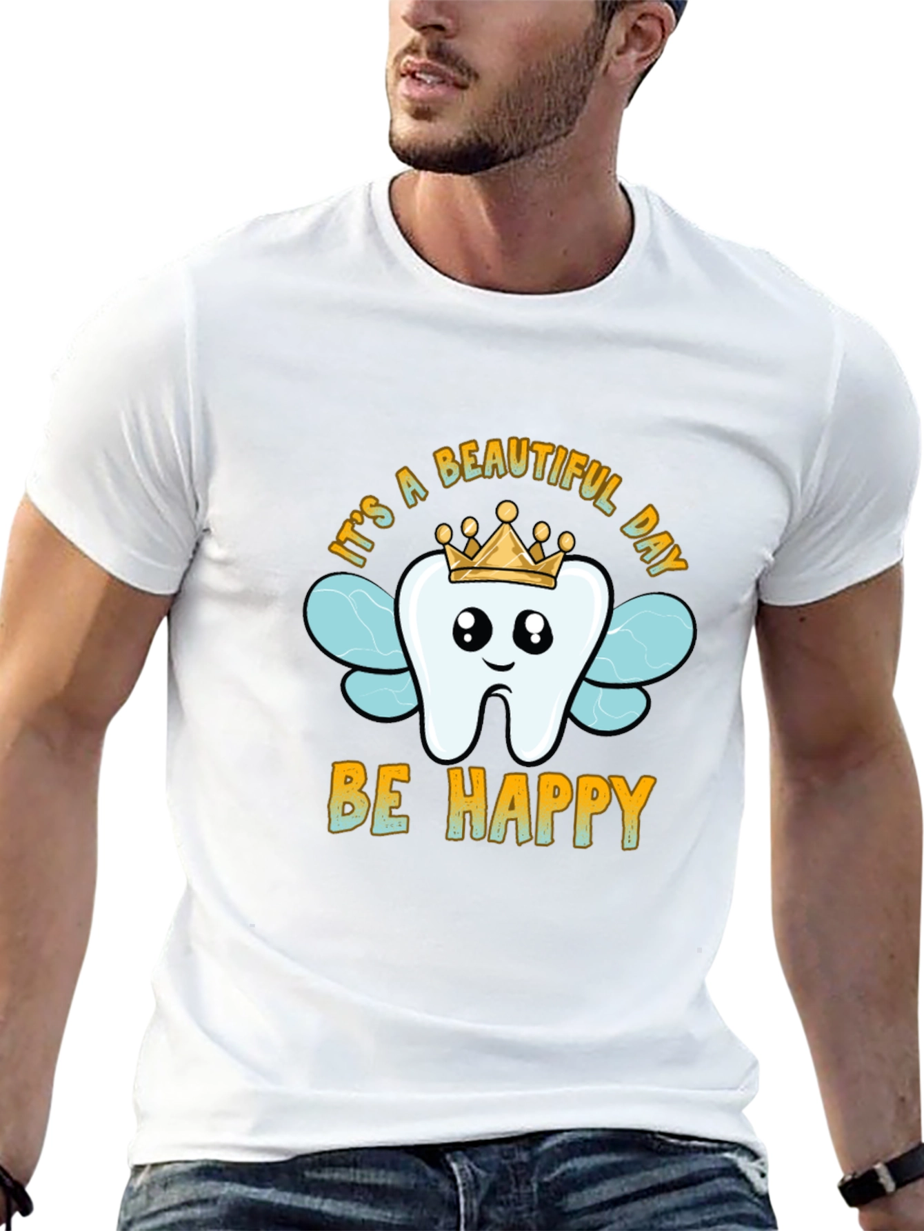Its A Beautiful Day Be Happy Tee