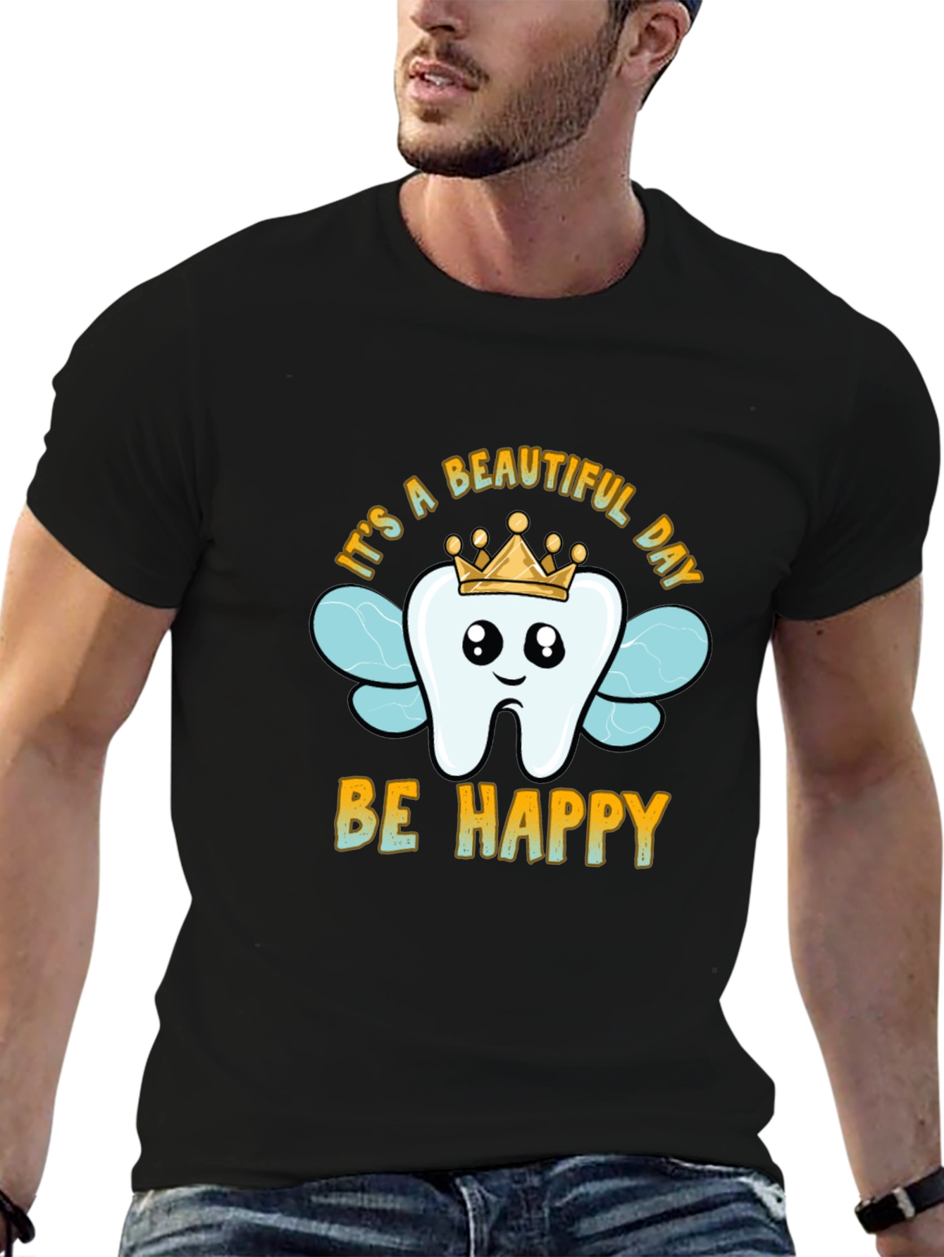 Its A Beautiful Day Be Happy Tee