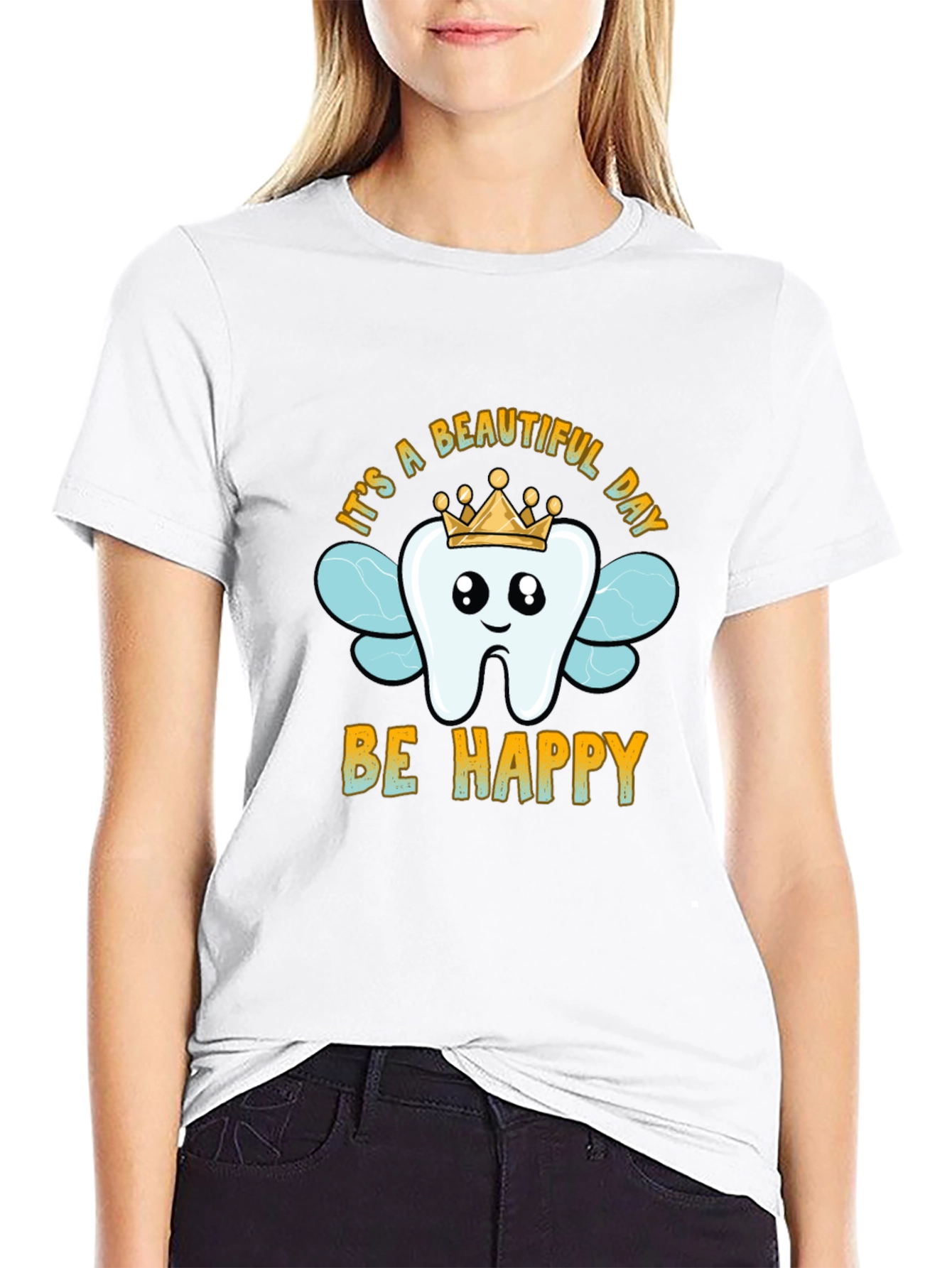 Its A Beautiful Day Be Happy Tee