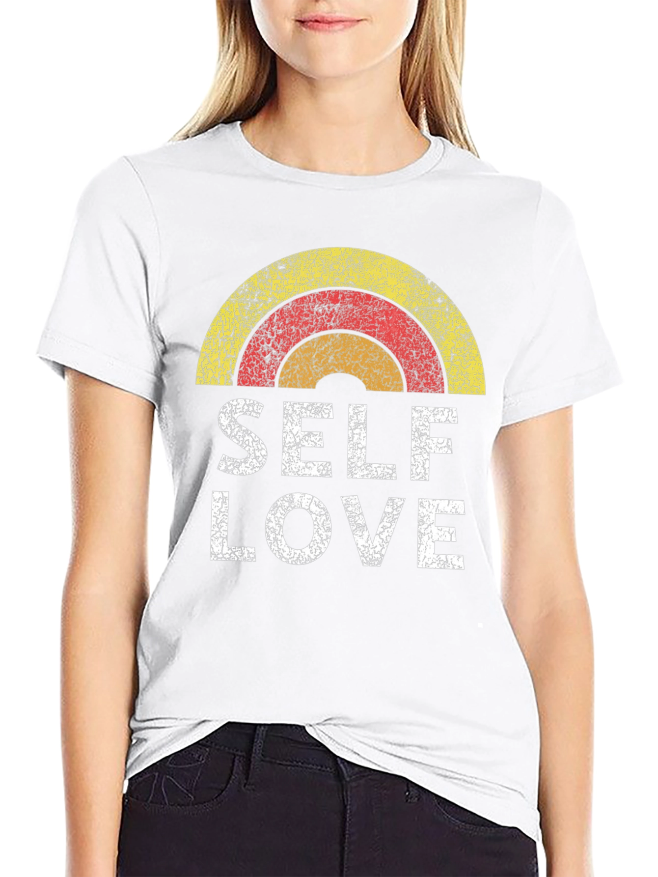 Retro Self Love Graphic T-Shirt