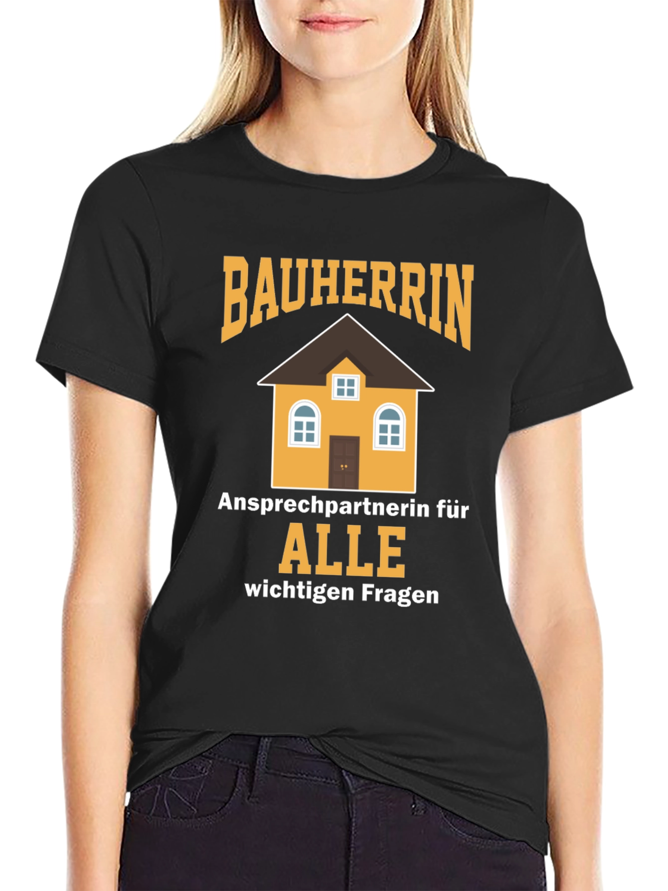 Bauherrin T-Shirt - Construction Queen