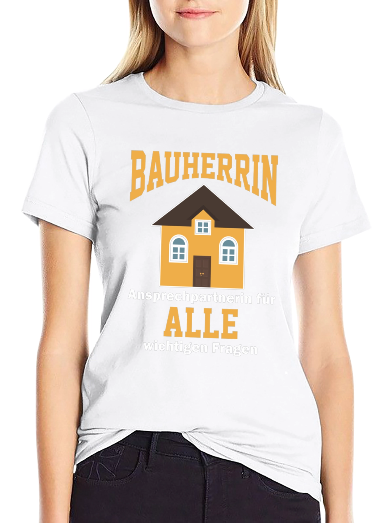 Bauherrin T-Shirt - Construction Queen