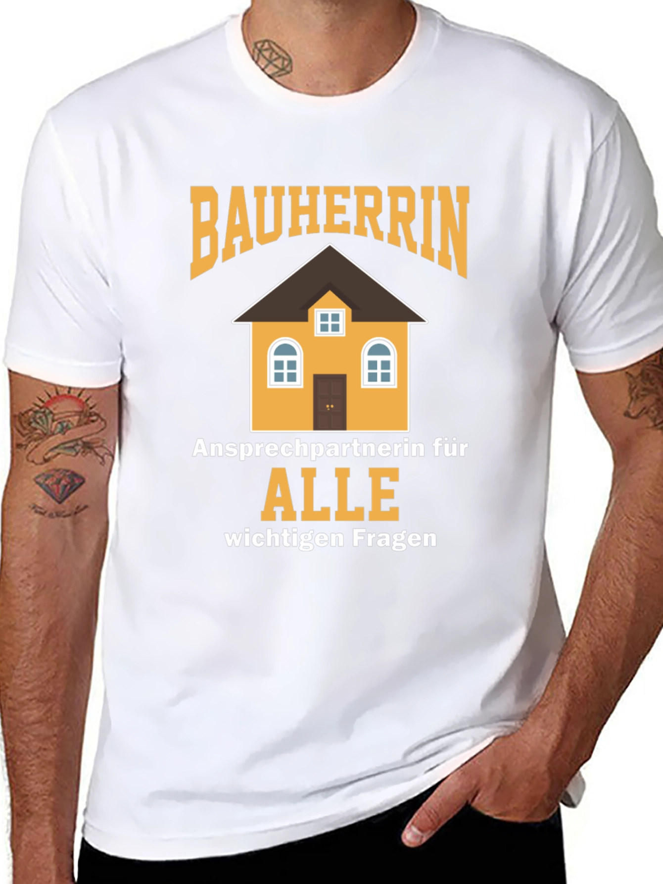 Bauherrin T-Shirt - Construction Queen